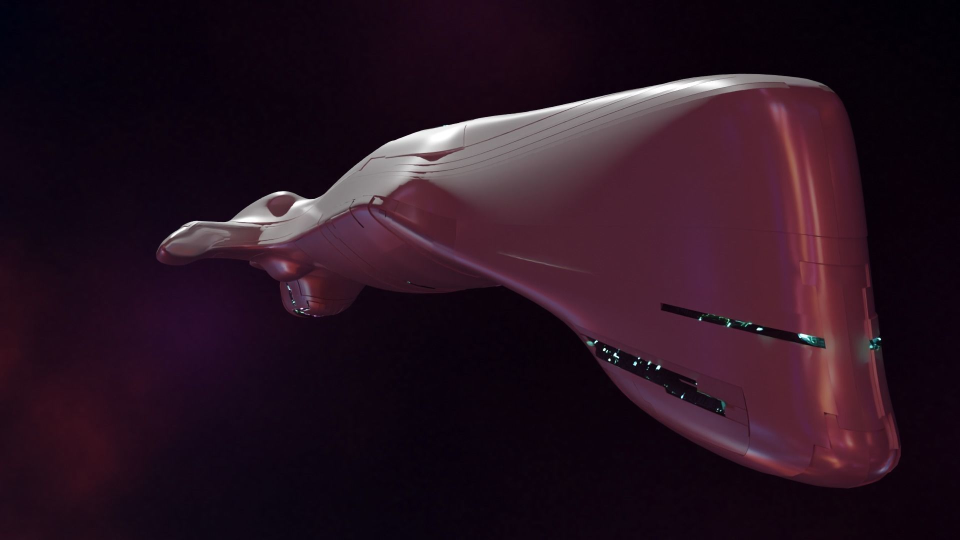 Space Cruiser 3D model_9