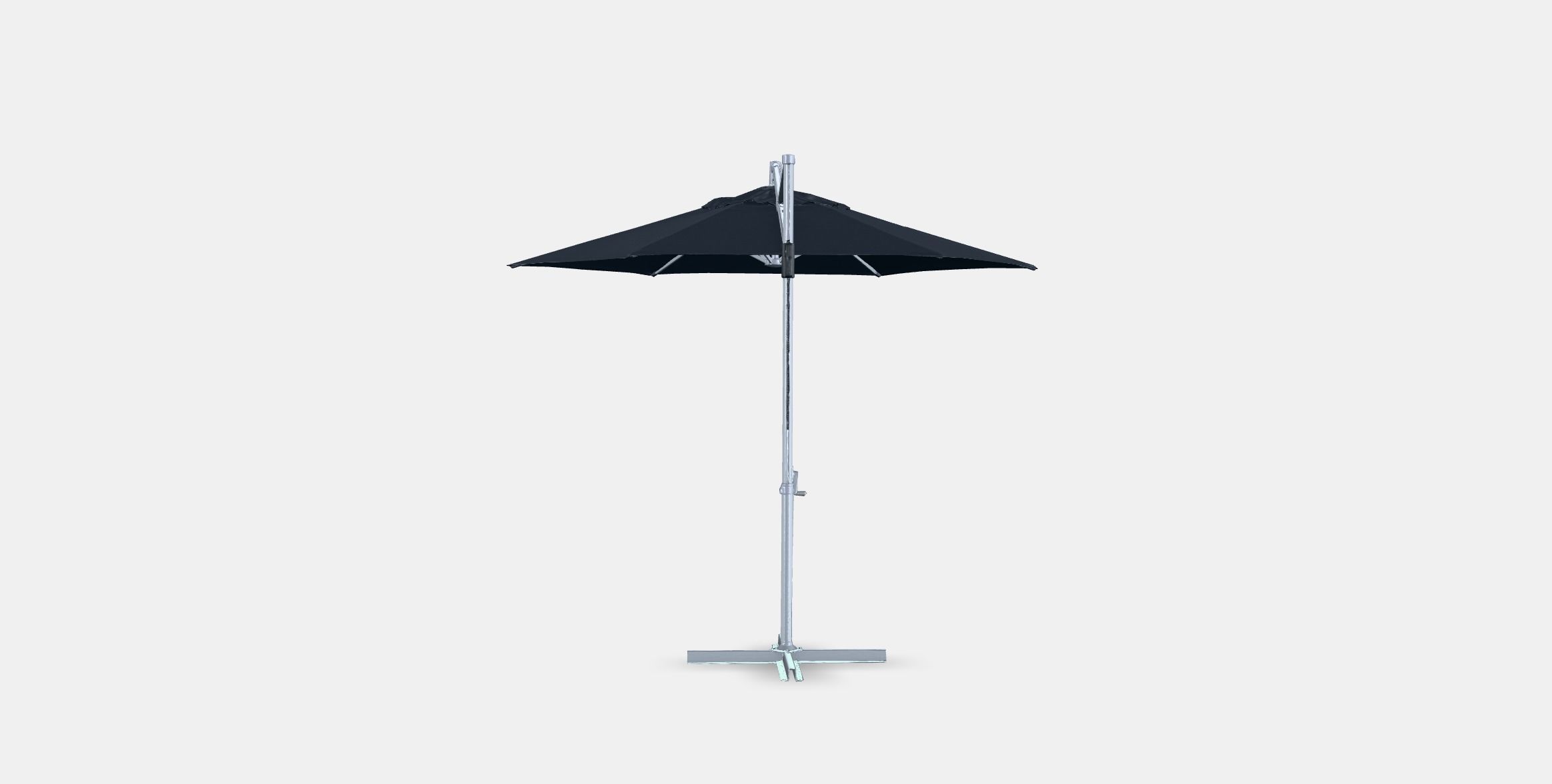 HISSO Parasol hanging Low-poly 3D model_14