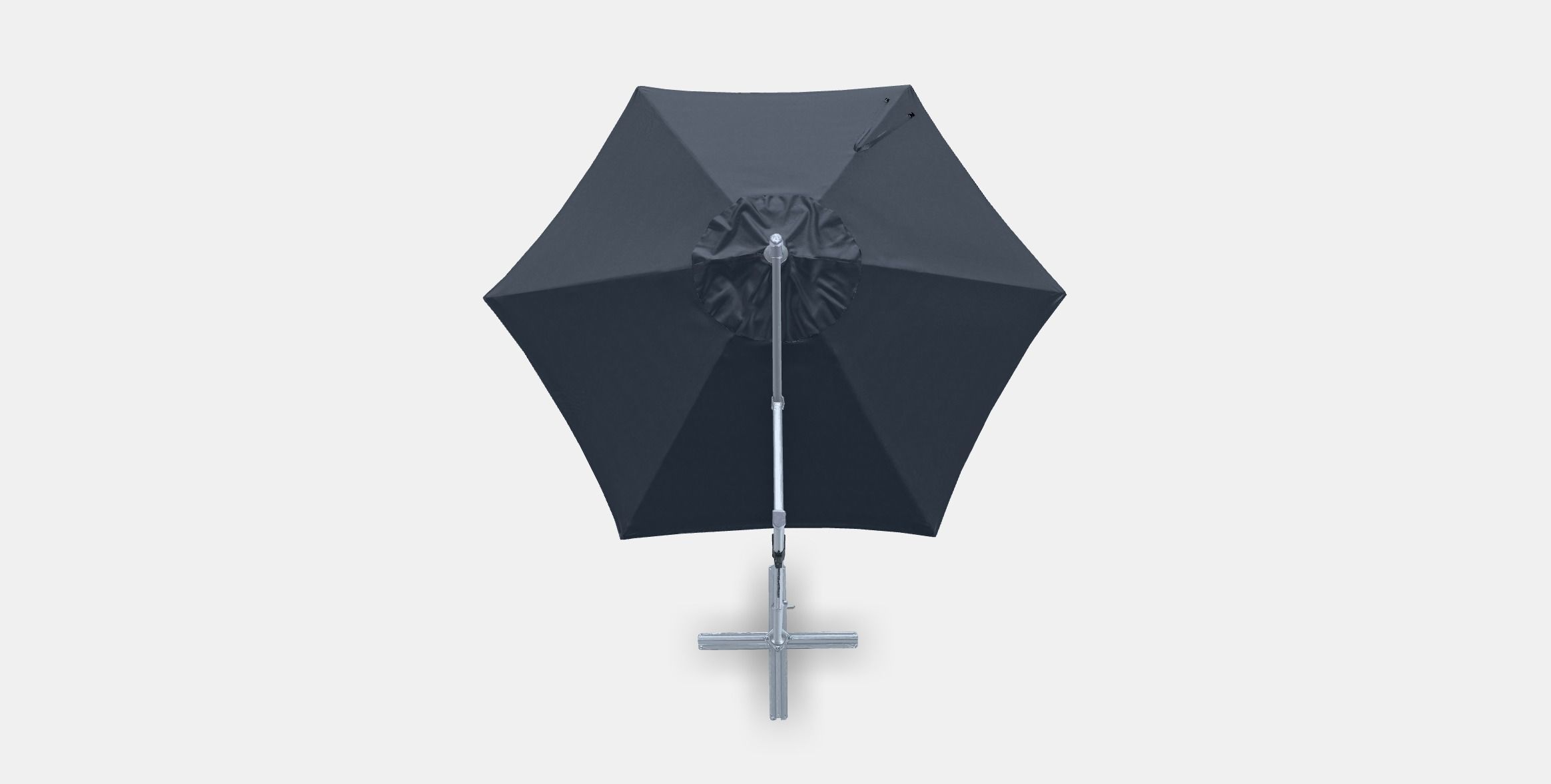 HISSO Parasol hanging Low-poly 3D model_3