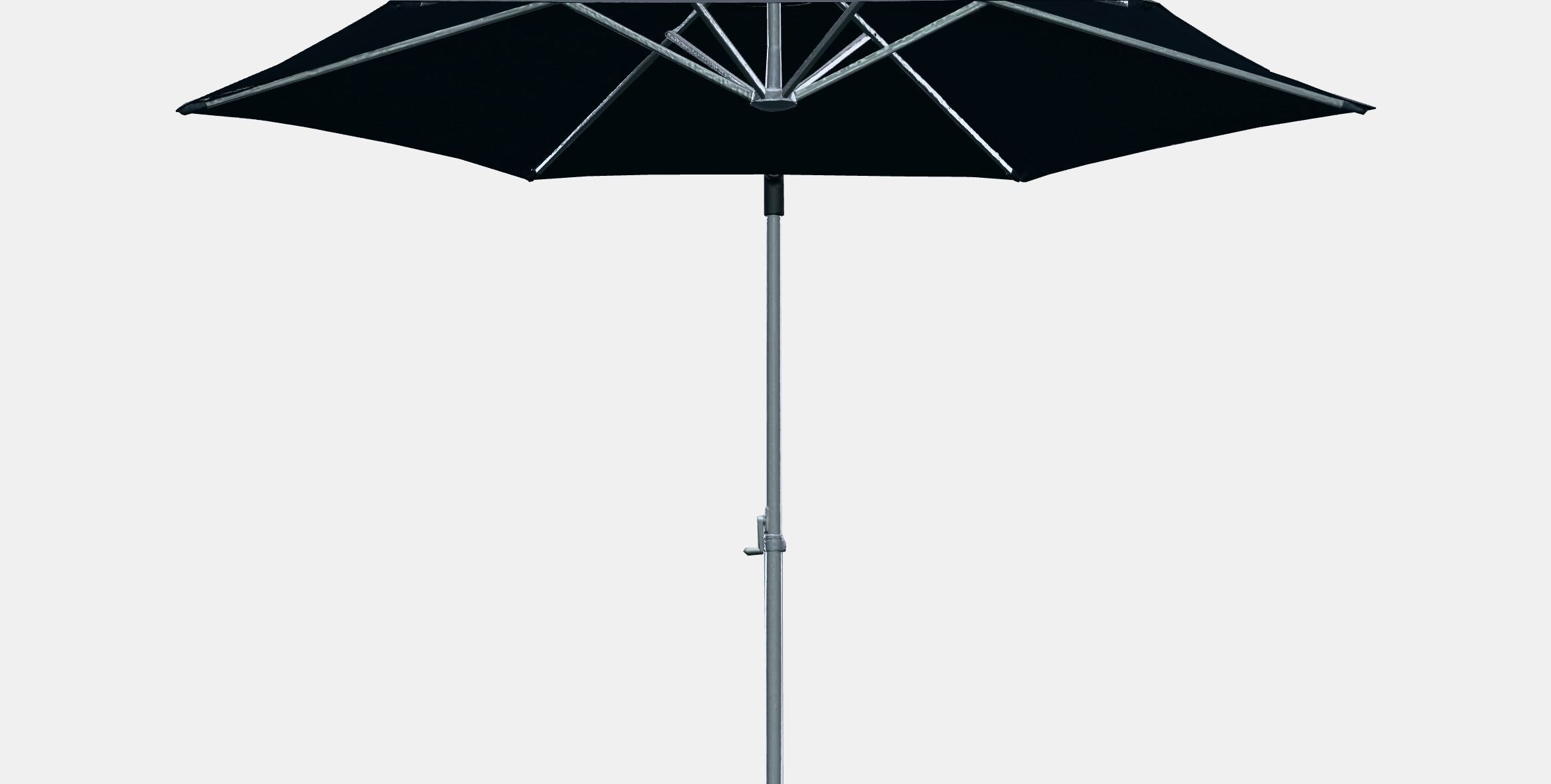 HISSO Parasol hanging Low-poly 3D model_11