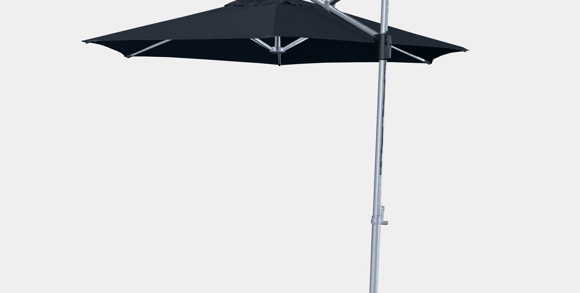 HISSO Parasol hanging Low-poly 3D model_2