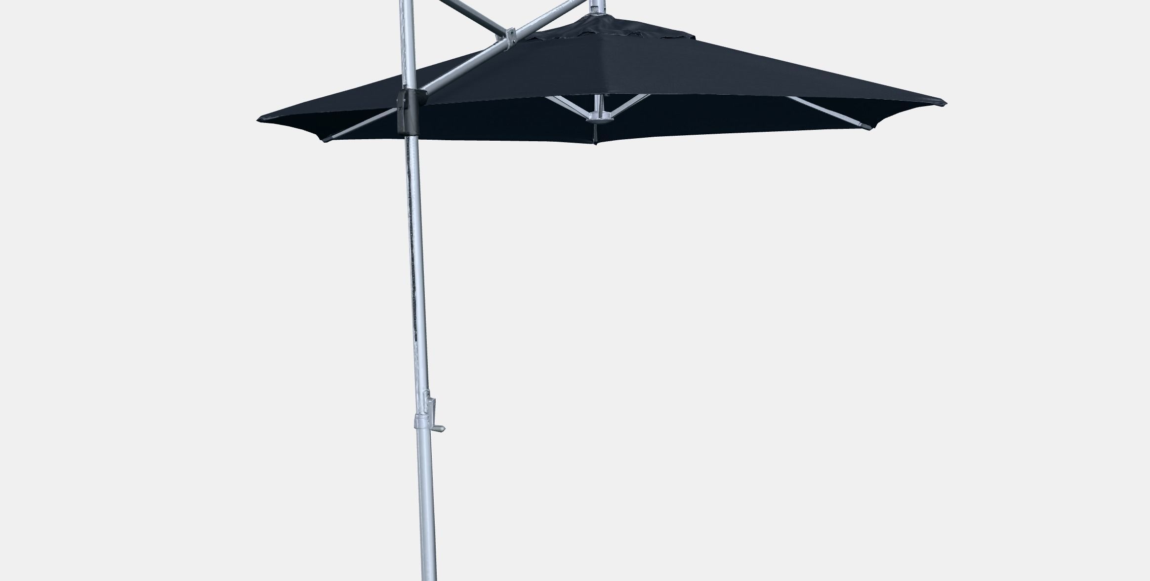 HISSO Parasol hanging Low-poly 3D model_5