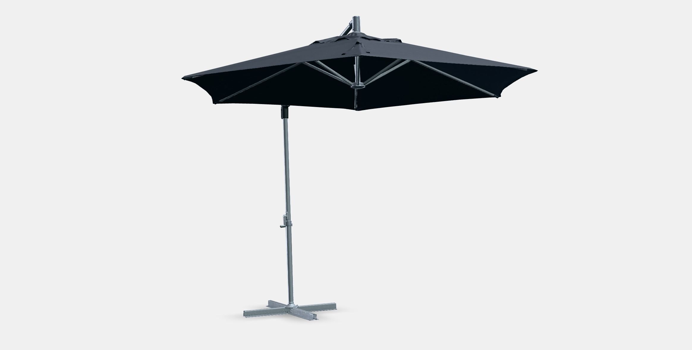 HISSO Parasol hanging Low-poly 3D model_9