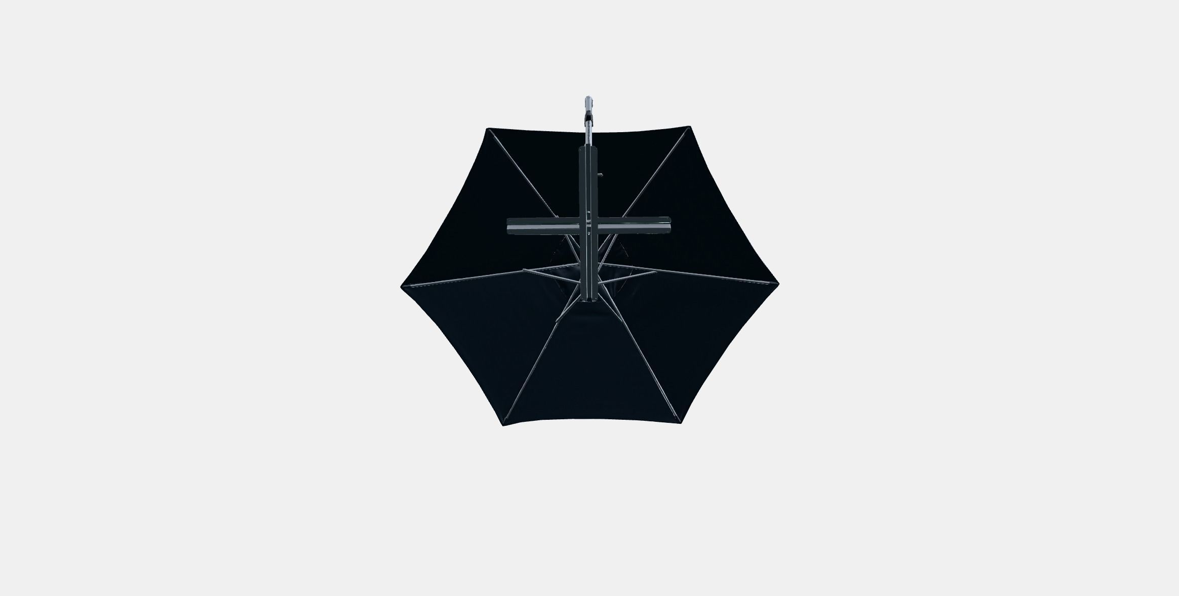 HISSO Parasol hanging Low-poly 3D model_8