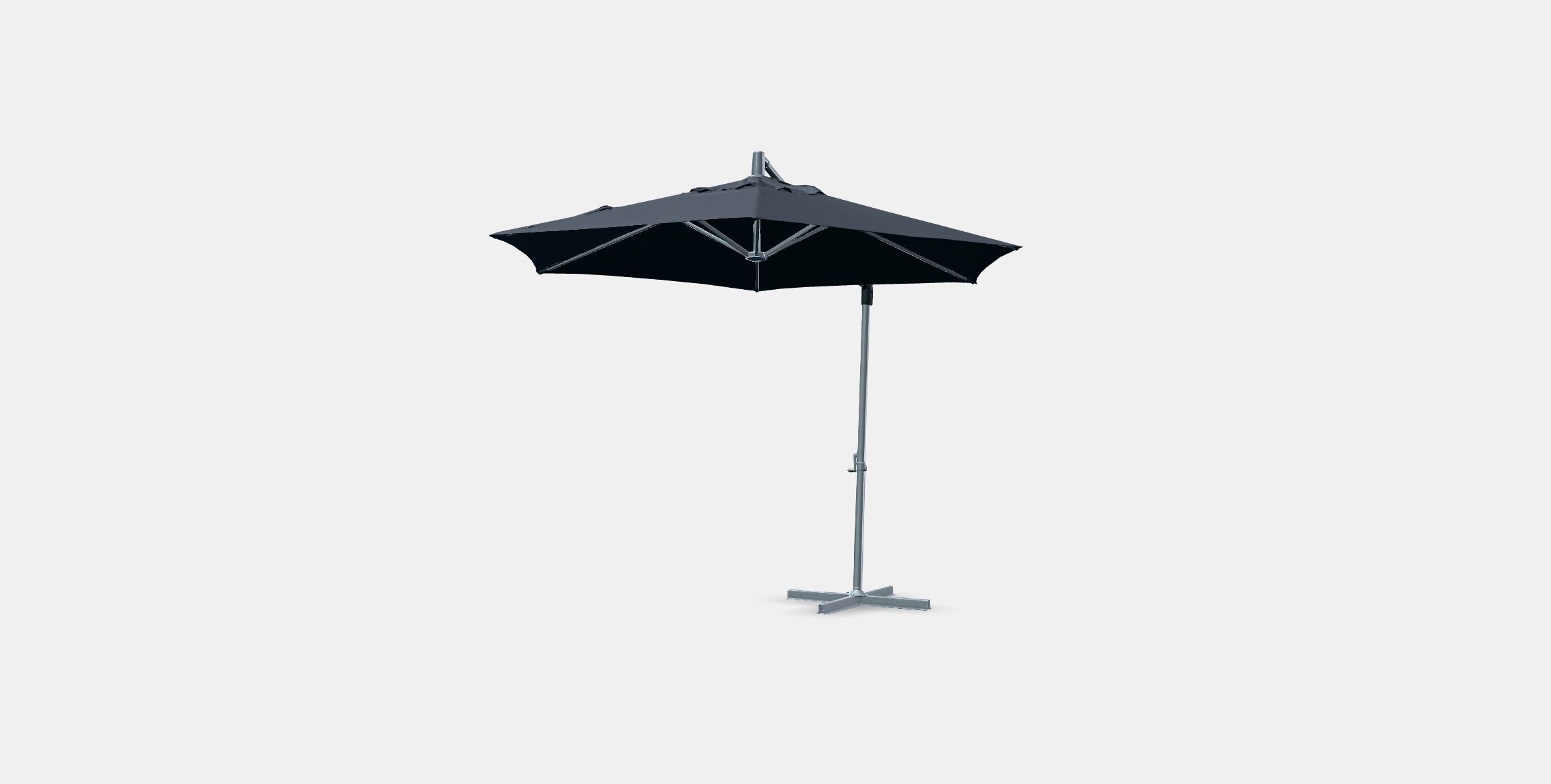 HISSO Parasol hanging Low-poly 3D model_12