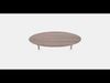 STOCKHOLM Coffee table Low-poly 3D model_1