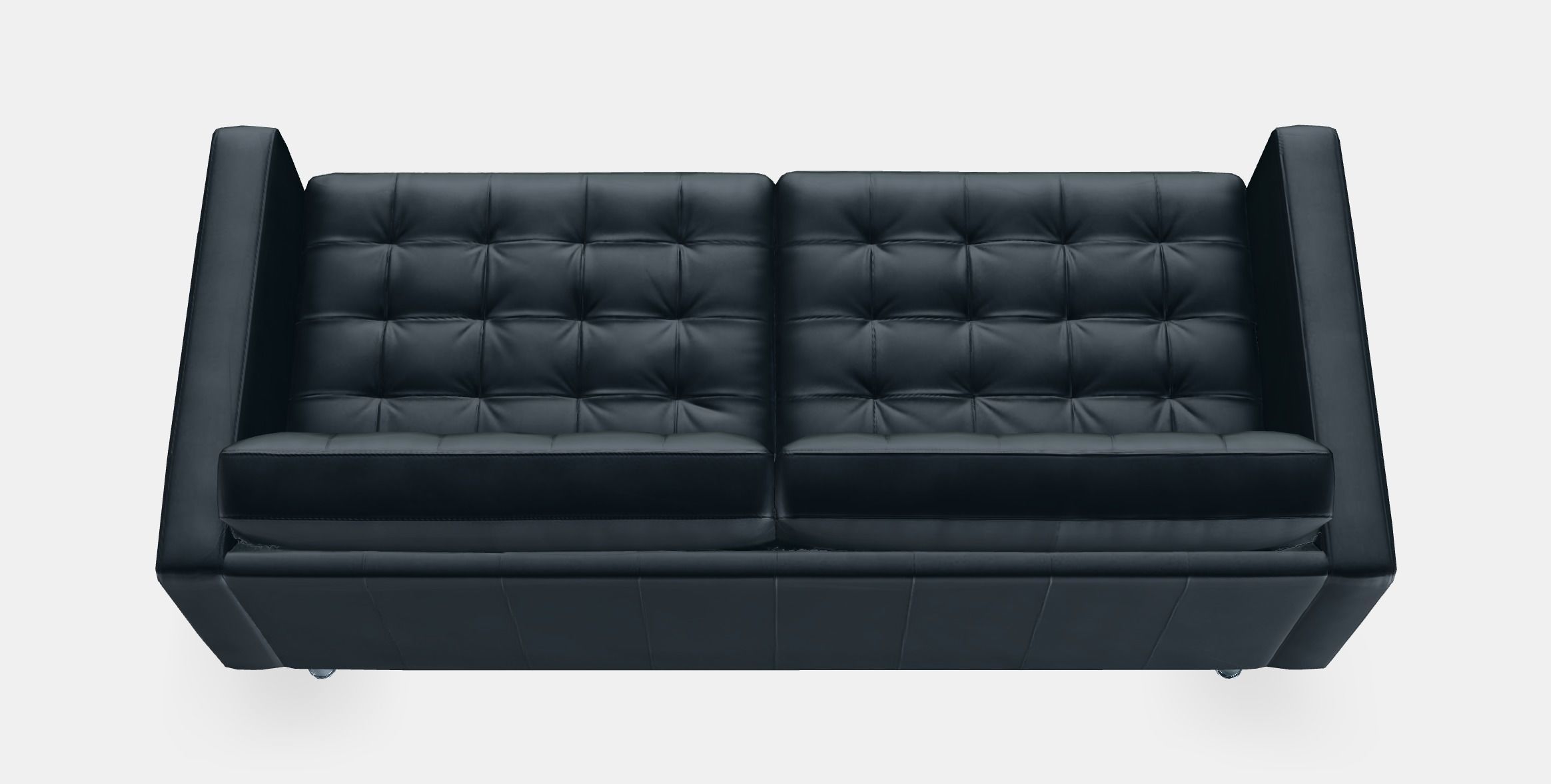 LANDSKRONA Threeseat sofa Low-poly 3D model_3