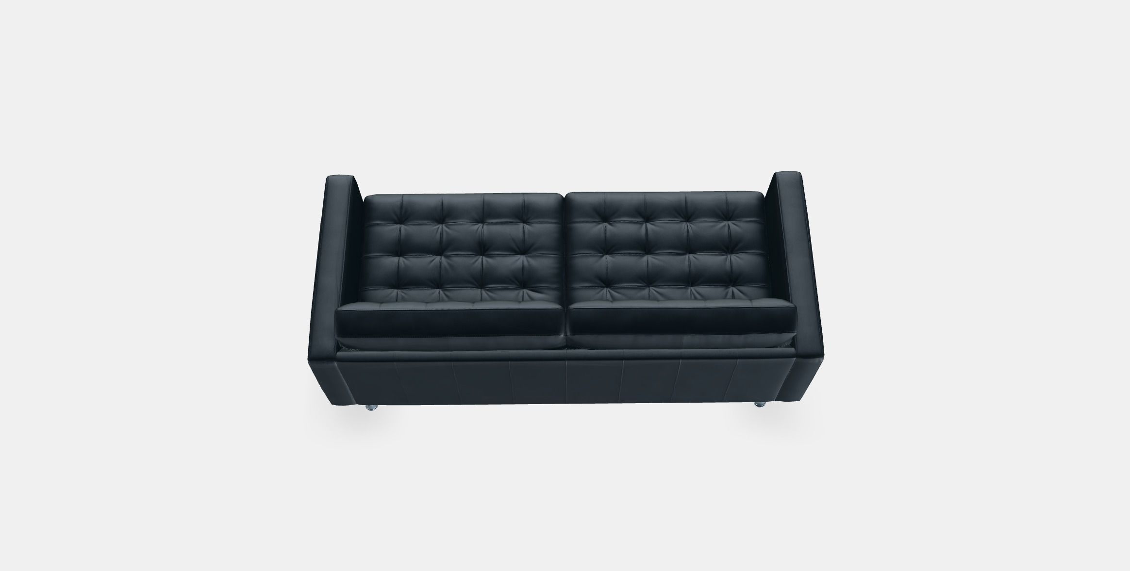 LANDSKRONA Threeseat sofa Low-poly 3D model_2