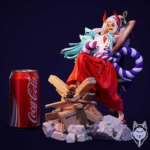 Yamato One Piece 3D print model