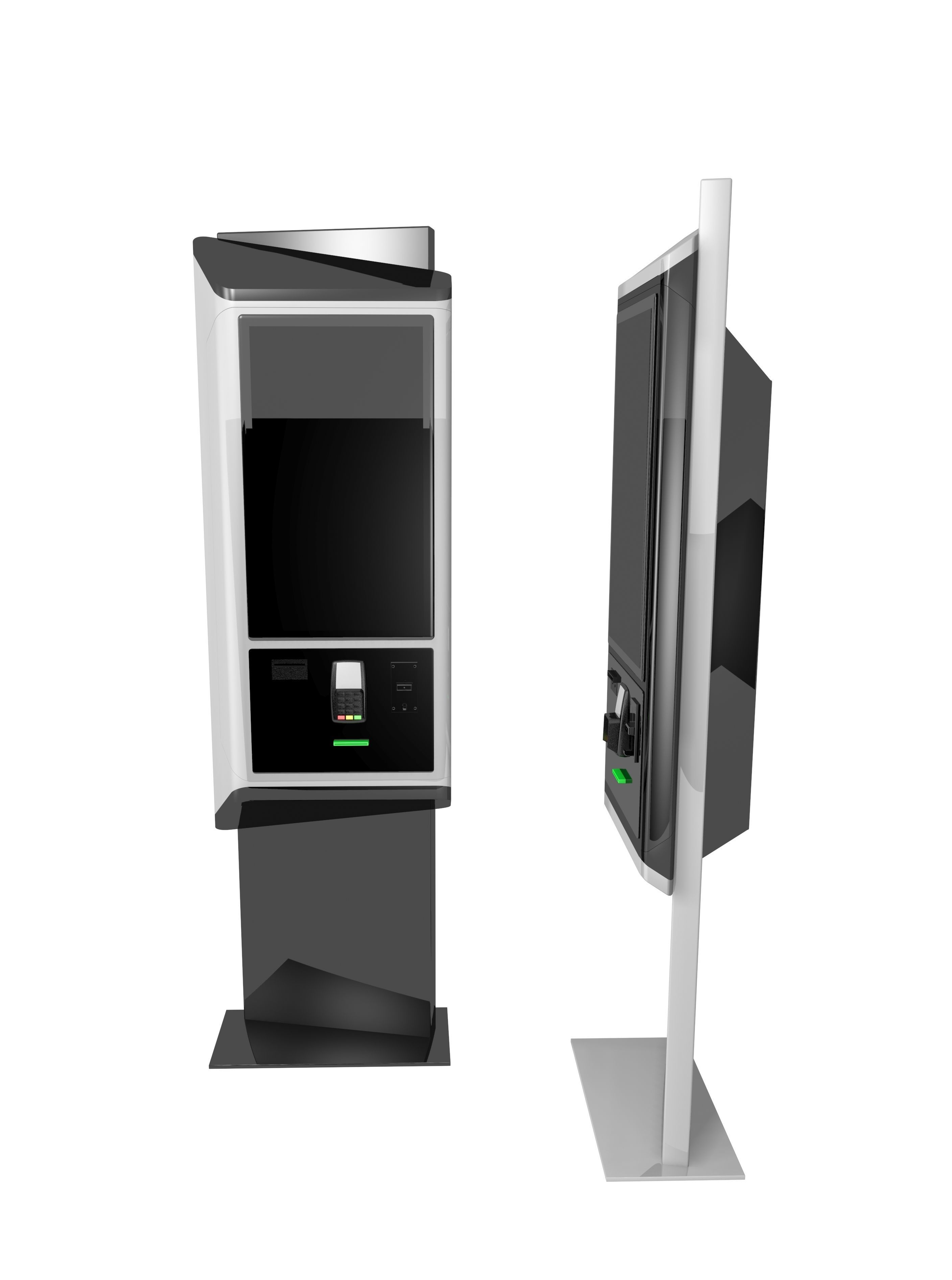 self-service kiosk 3D model_1