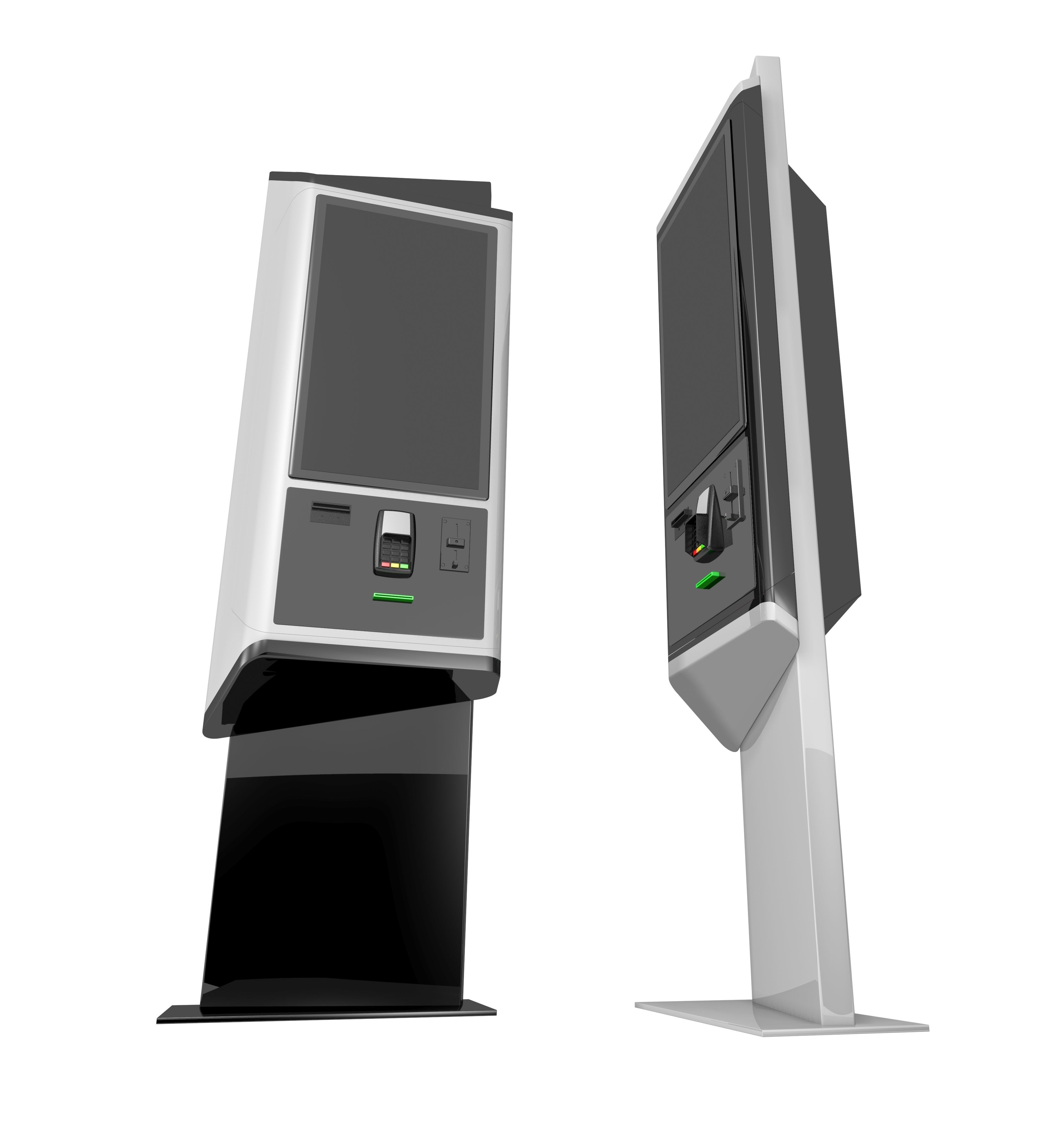 self-service kiosk 3D model_4
