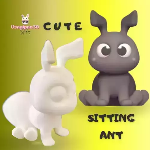 Cute Sitting Ant