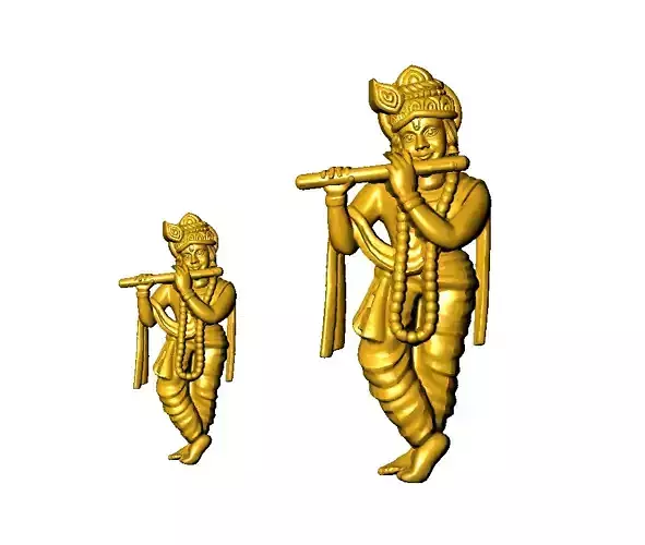 Krisna single statue