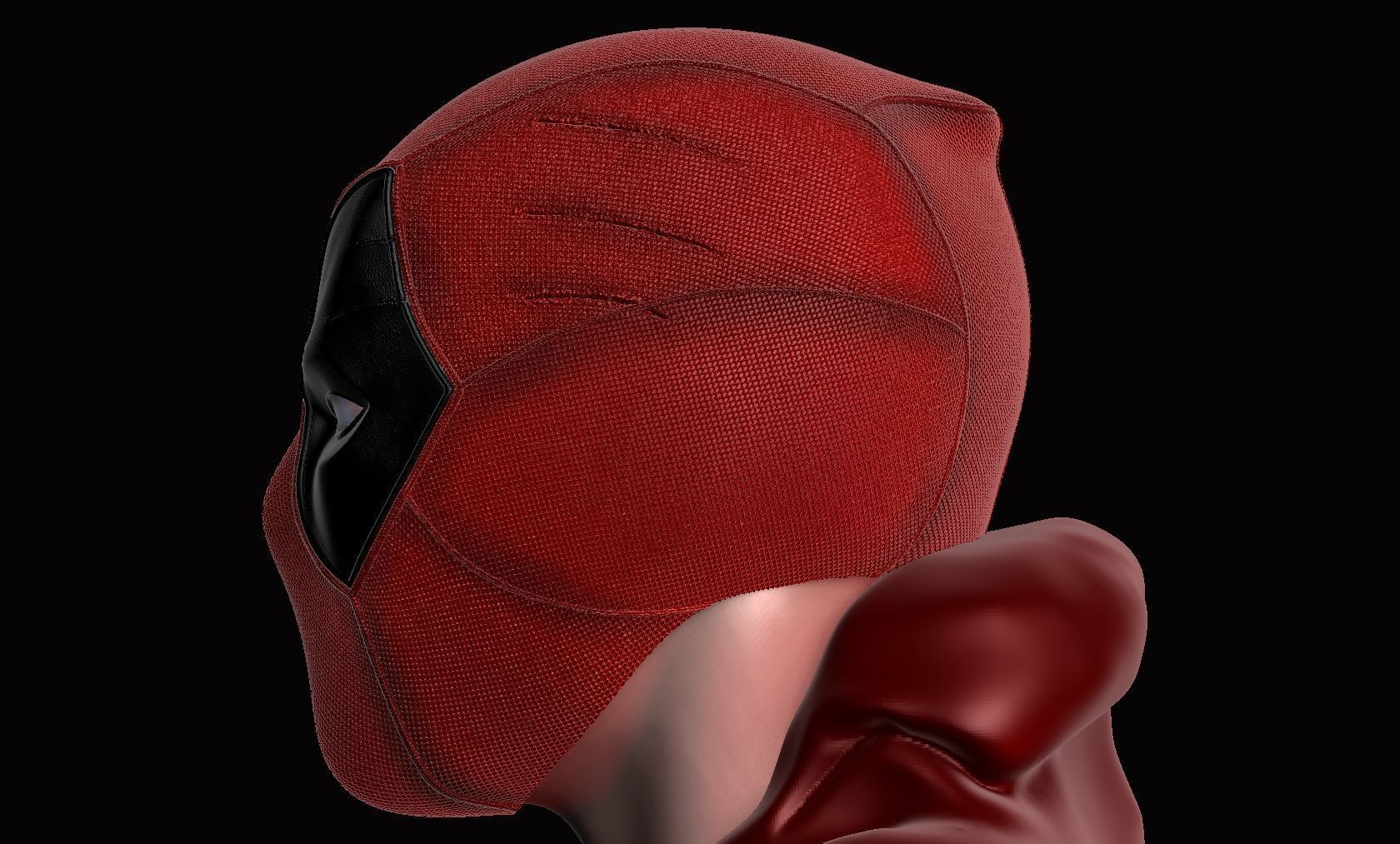 WOLVERINE AND DEADPOOL BUNDLE HELMET 3D print model_32