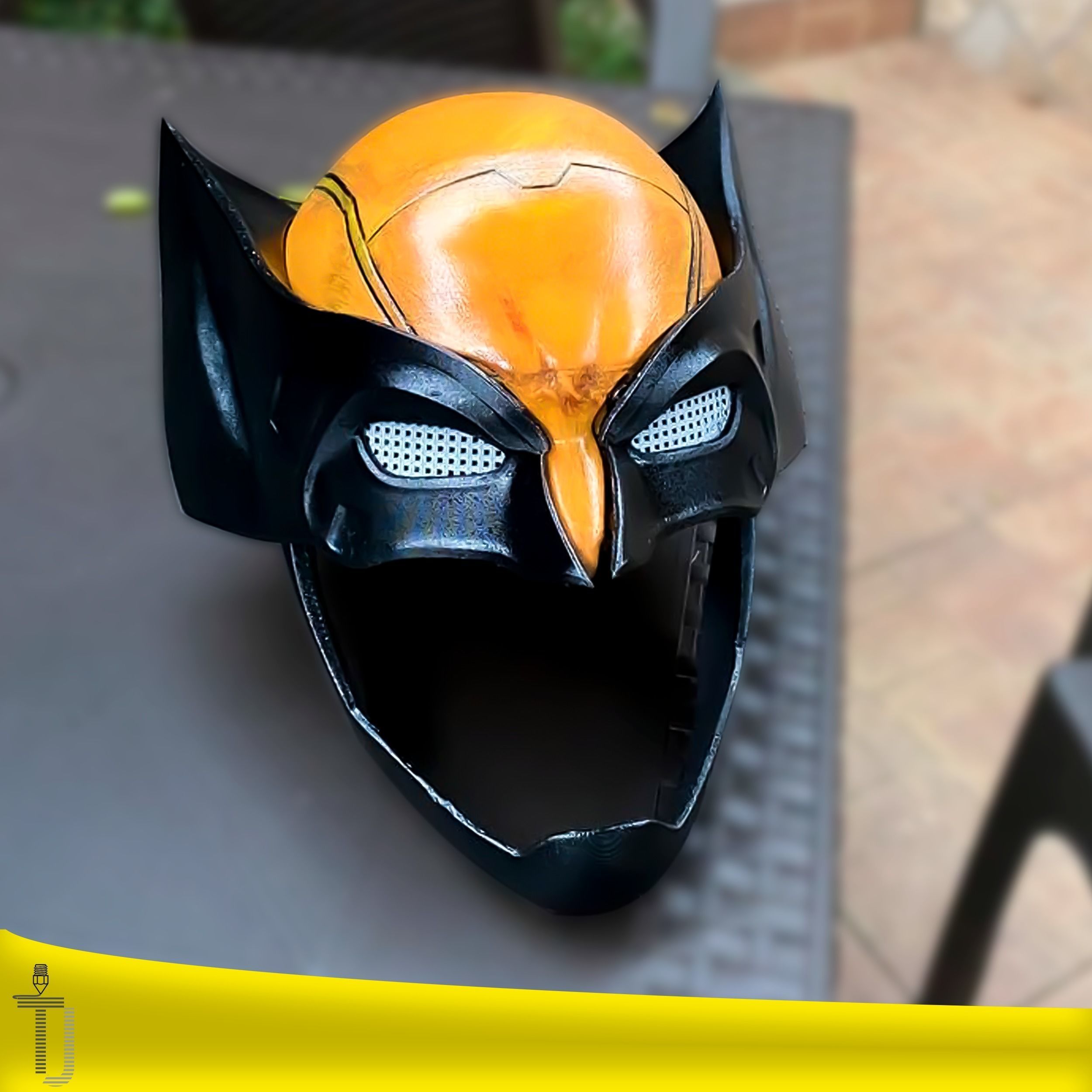 WOLVERINE AND DEADPOOL BUNDLE HELMET 3D print model_27