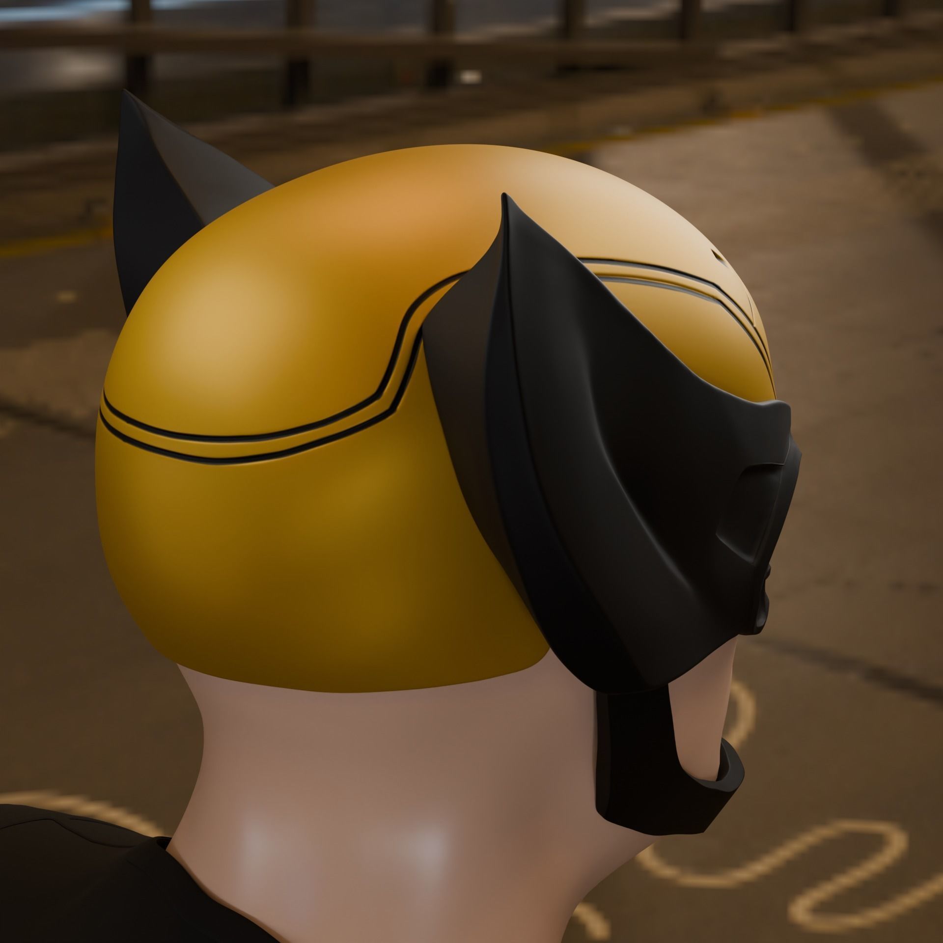 WOLVERINE AND DEADPOOL BUNDLE HELMET 3D print model_25