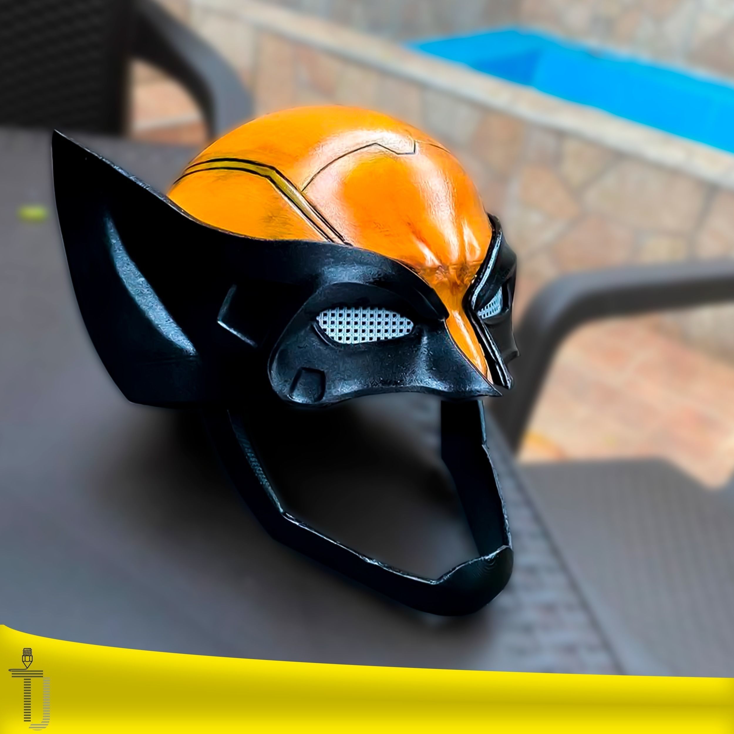 WOLVERINE AND DEADPOOL BUNDLE HELMET 3D print model_26