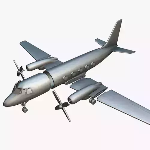 Grumman Gulfstream I G-159 - 3D Printable Model