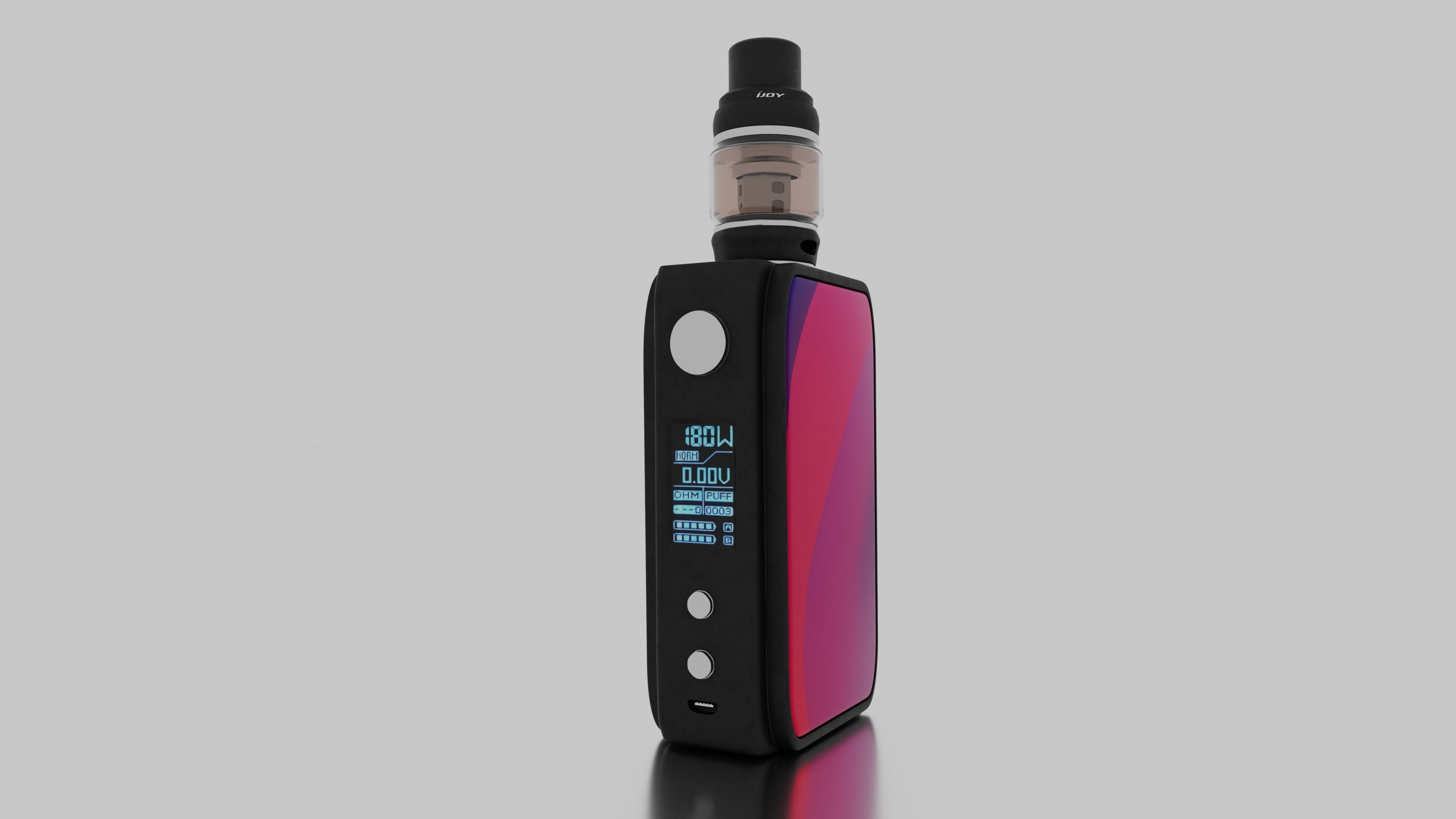 IJOY Shogun UNIV Kit - Vape pack 3D model_7