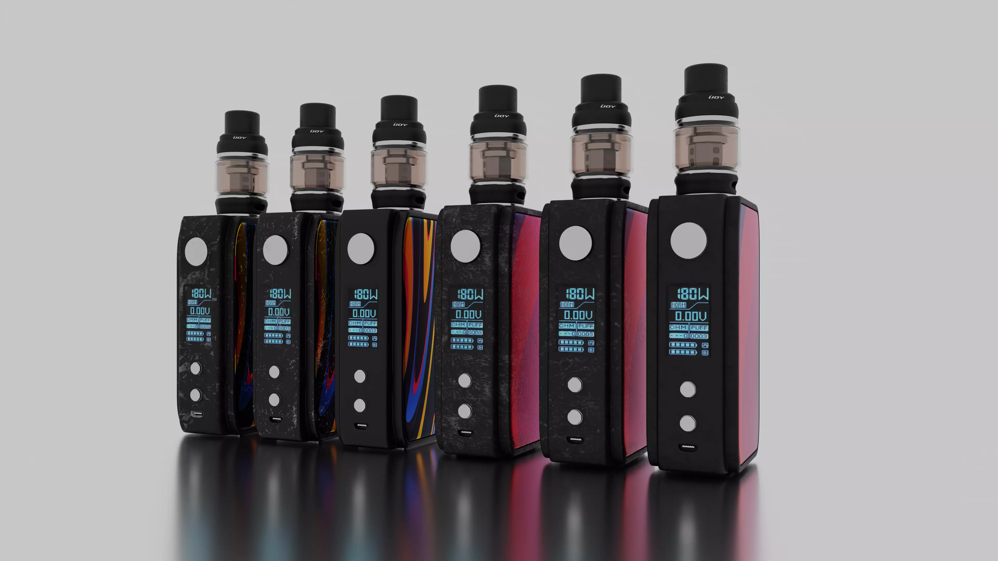 IJOY Shogun UNIV Kit - Vape pack 3D model_0
