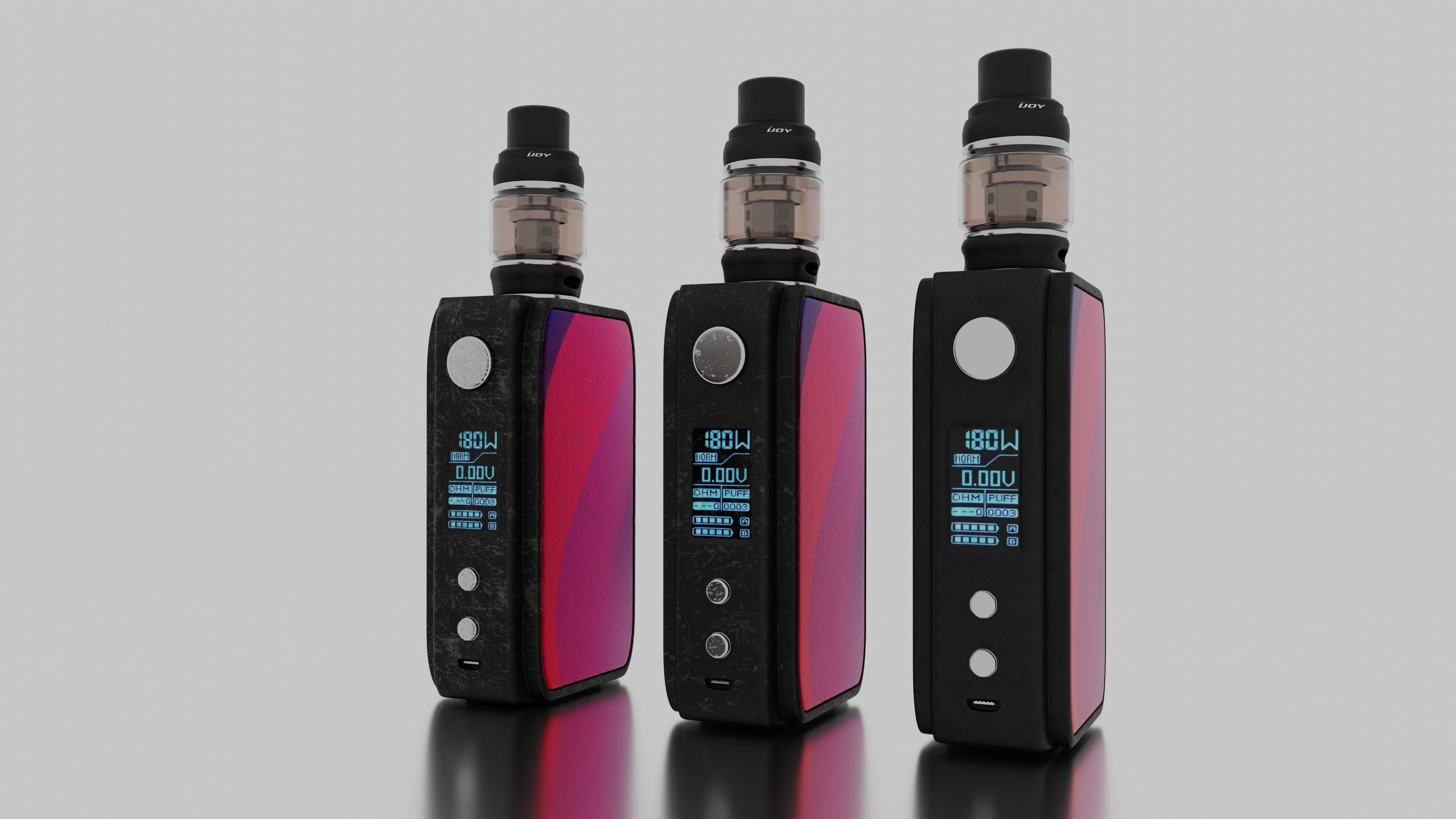 IJOY Shogun UNIV Kit - Vape pack 3D model_2