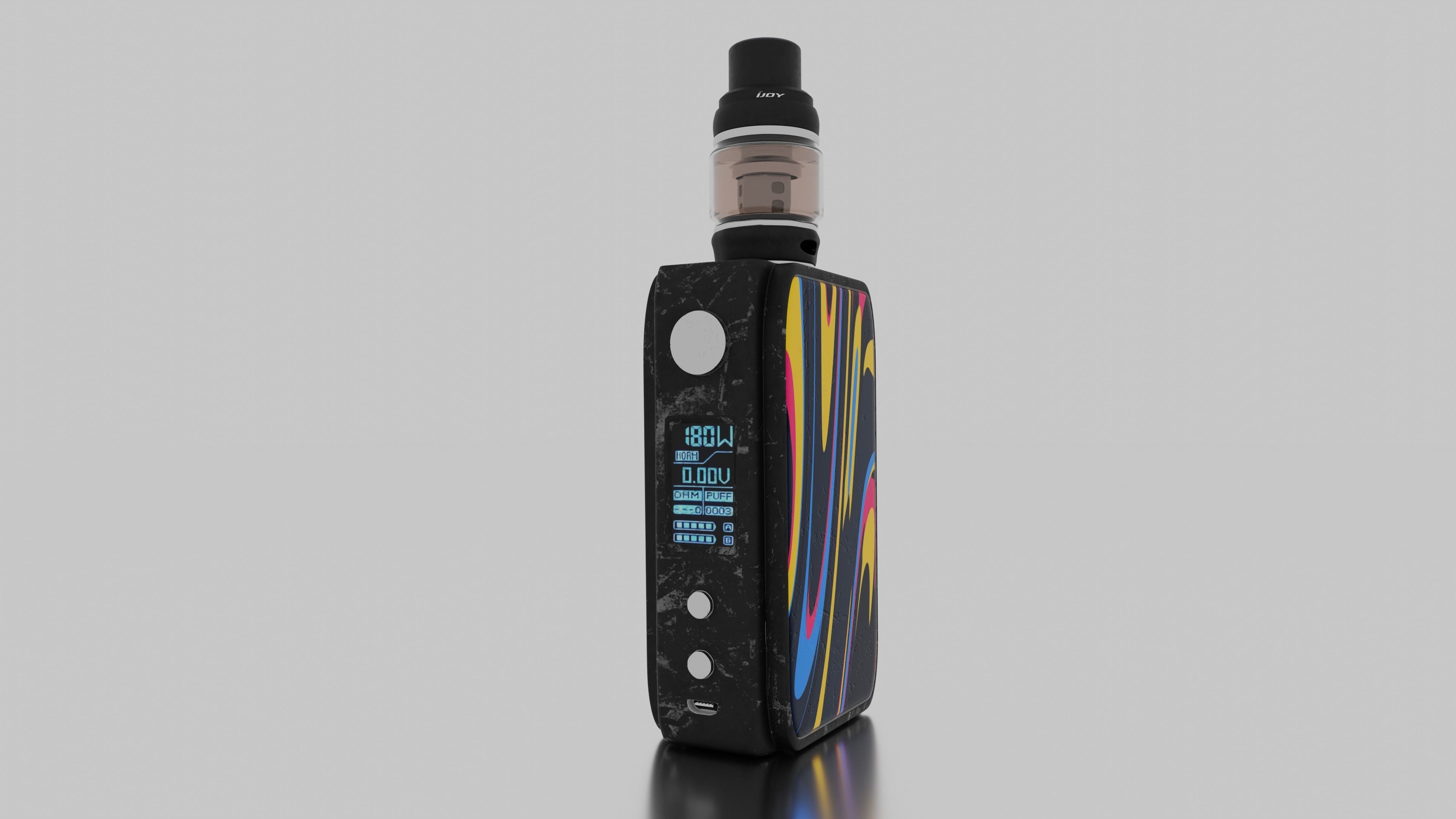 IJOY Shogun UNIV Kit - Vape pack 3D model_6