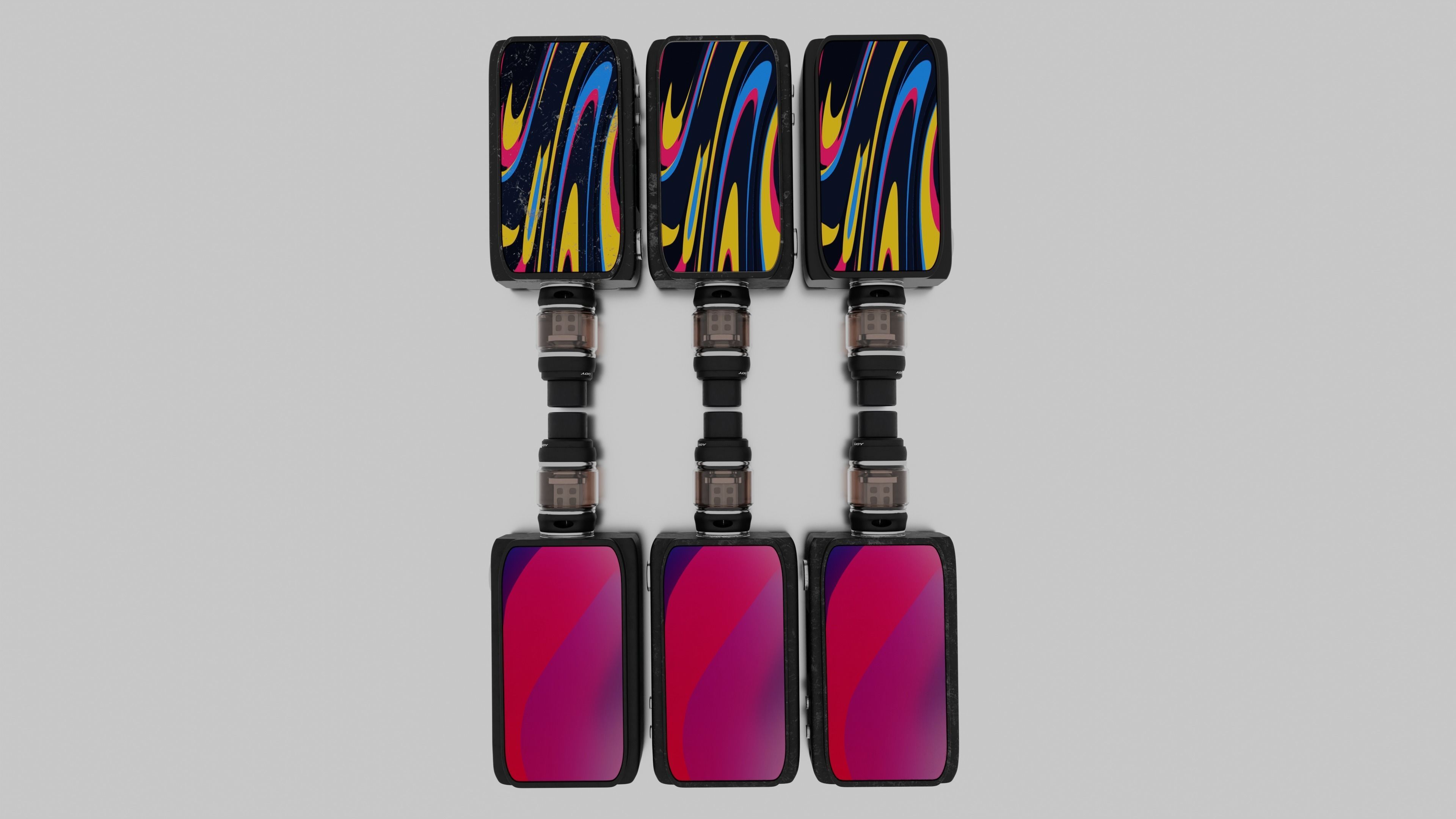 IJOY Shogun UNIV Kit - Vape pack 3D model_3