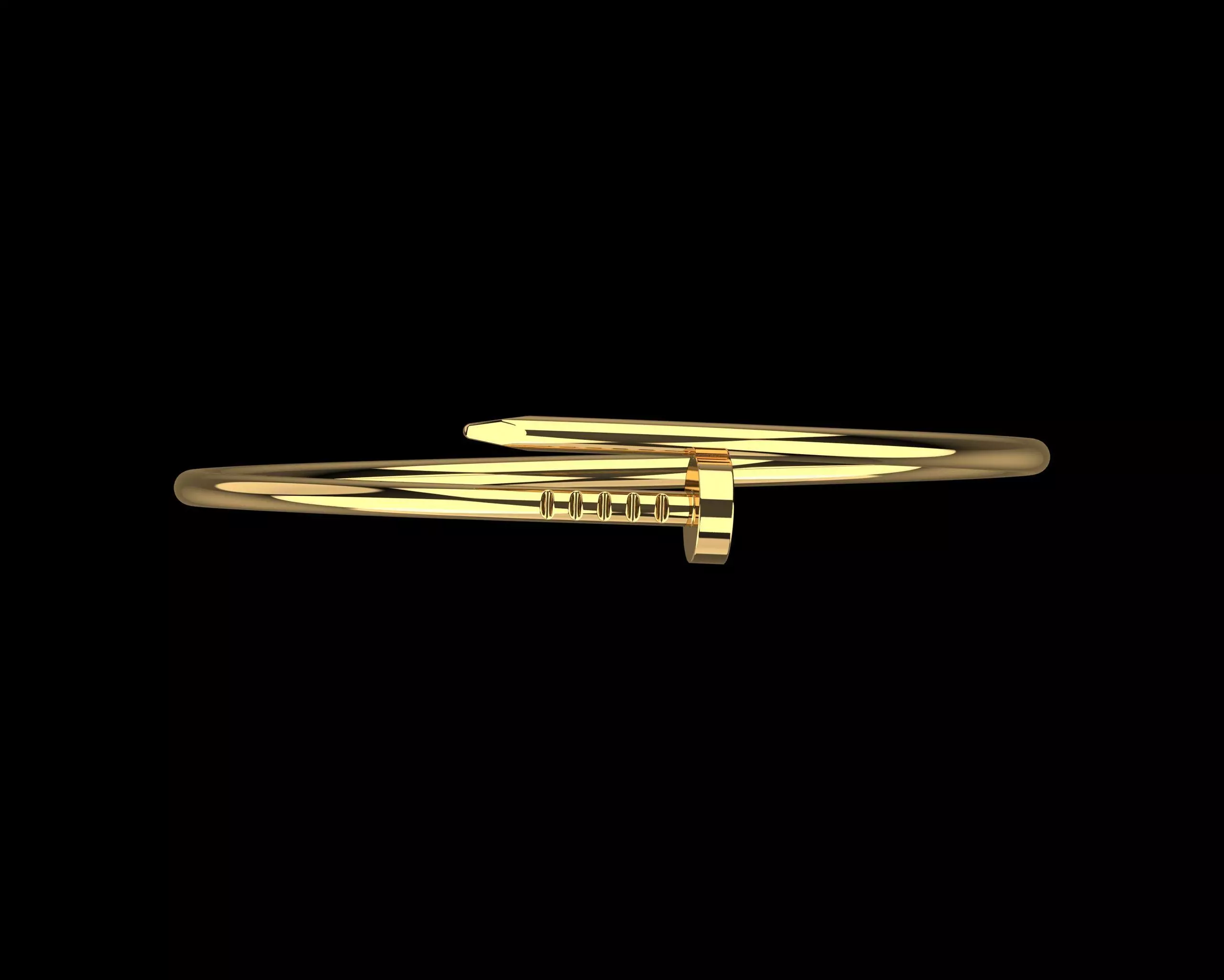 Juste un clou Bracelet 20 Size Small Version N191 3D print model_0