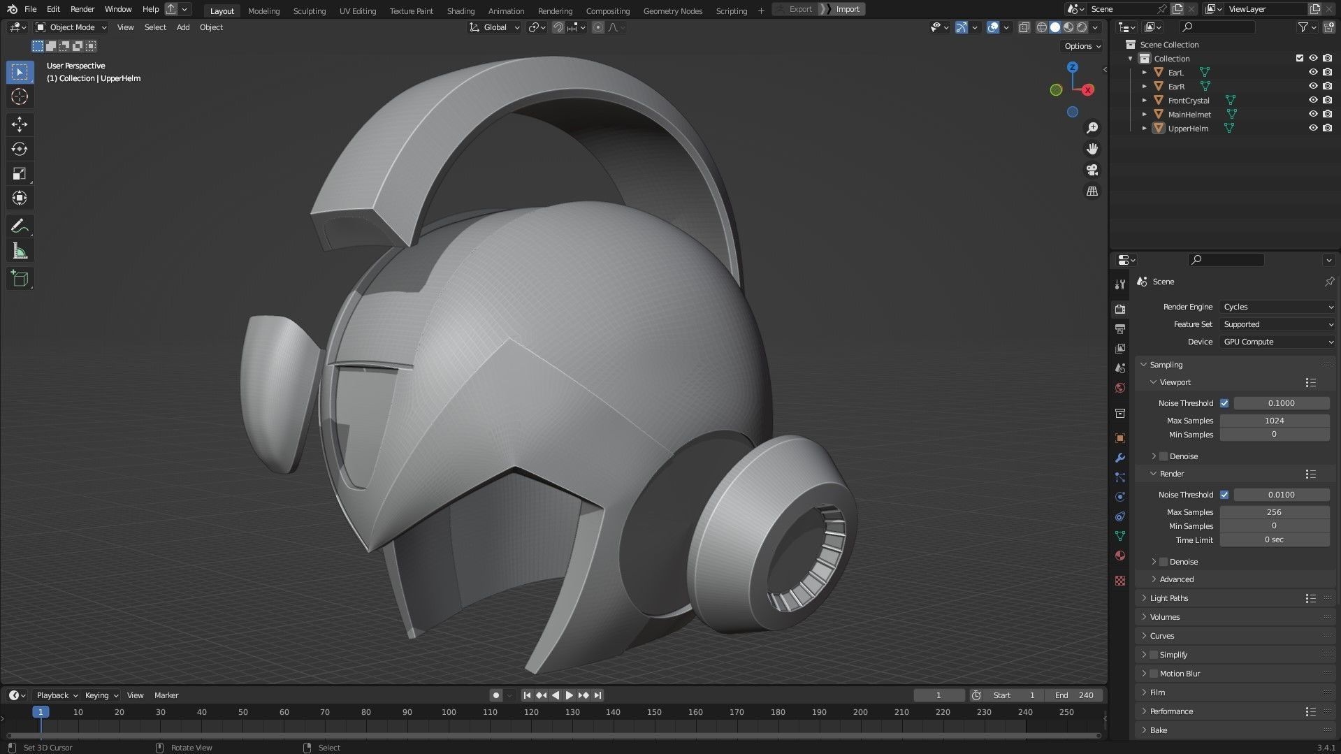 Mega man X Full Armor and Blaster for Cosplay 3D Model Collection_22