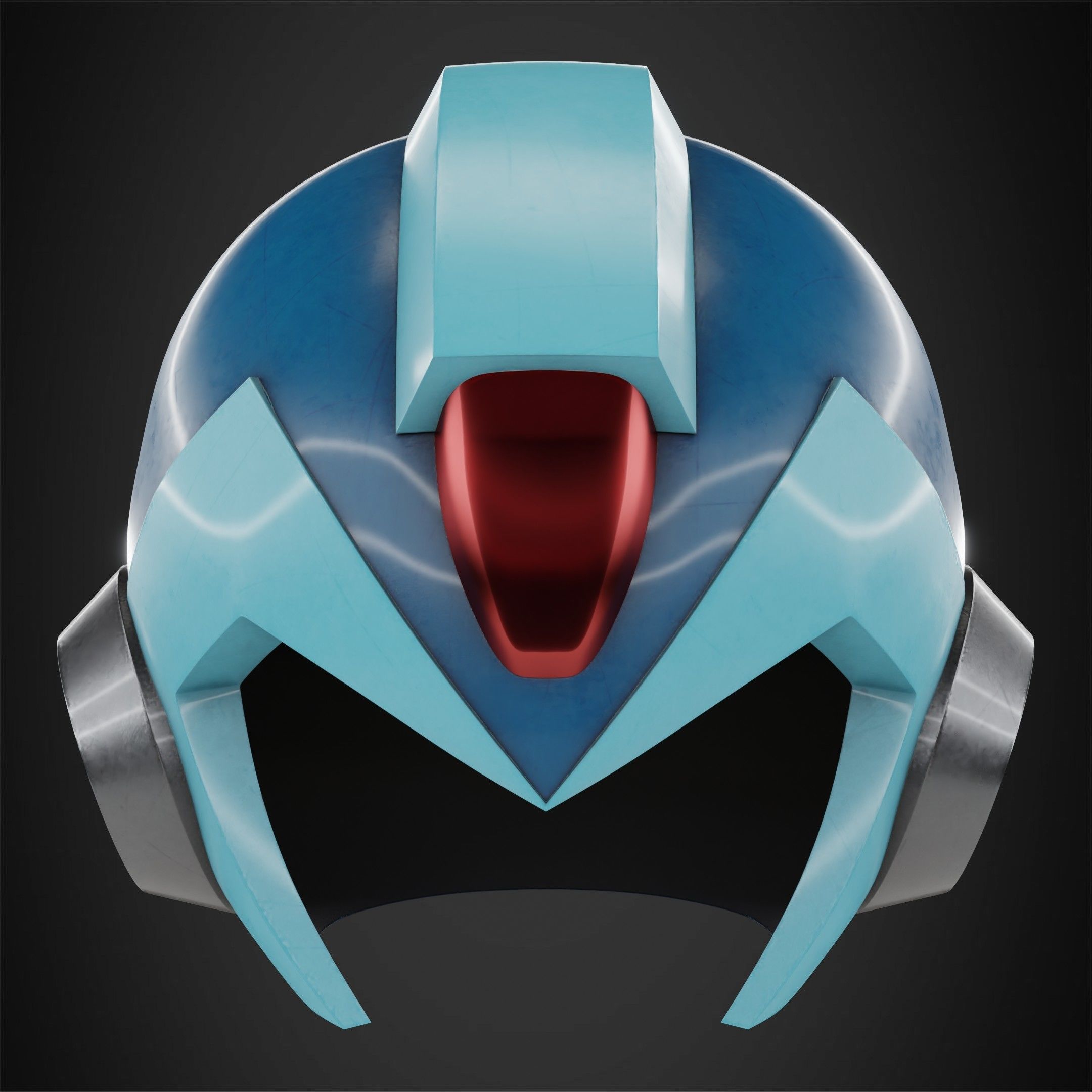 Mega man X Full Armor and Blaster for Cosplay 3D Model Collection_18