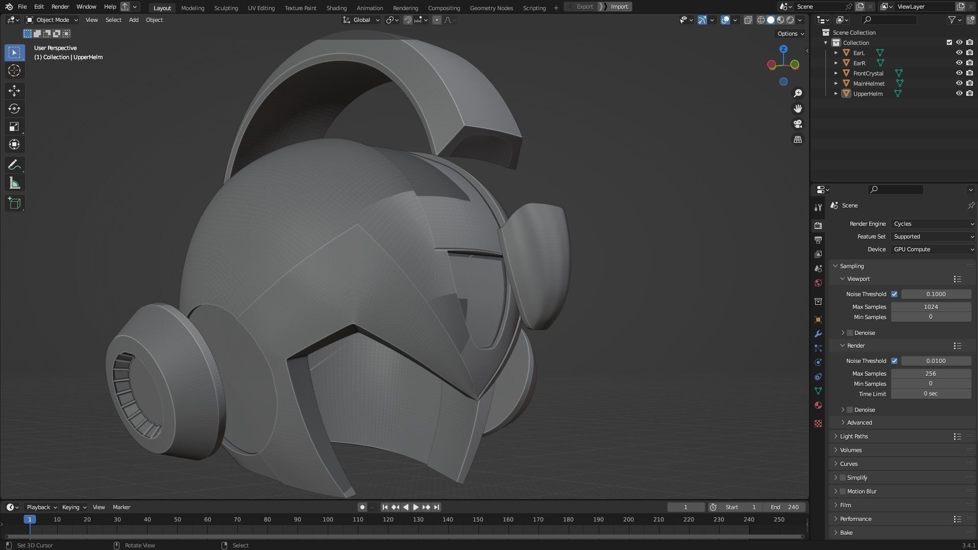 Mega man X Full Armor and Blaster for Cosplay 3D Model Collection_21
