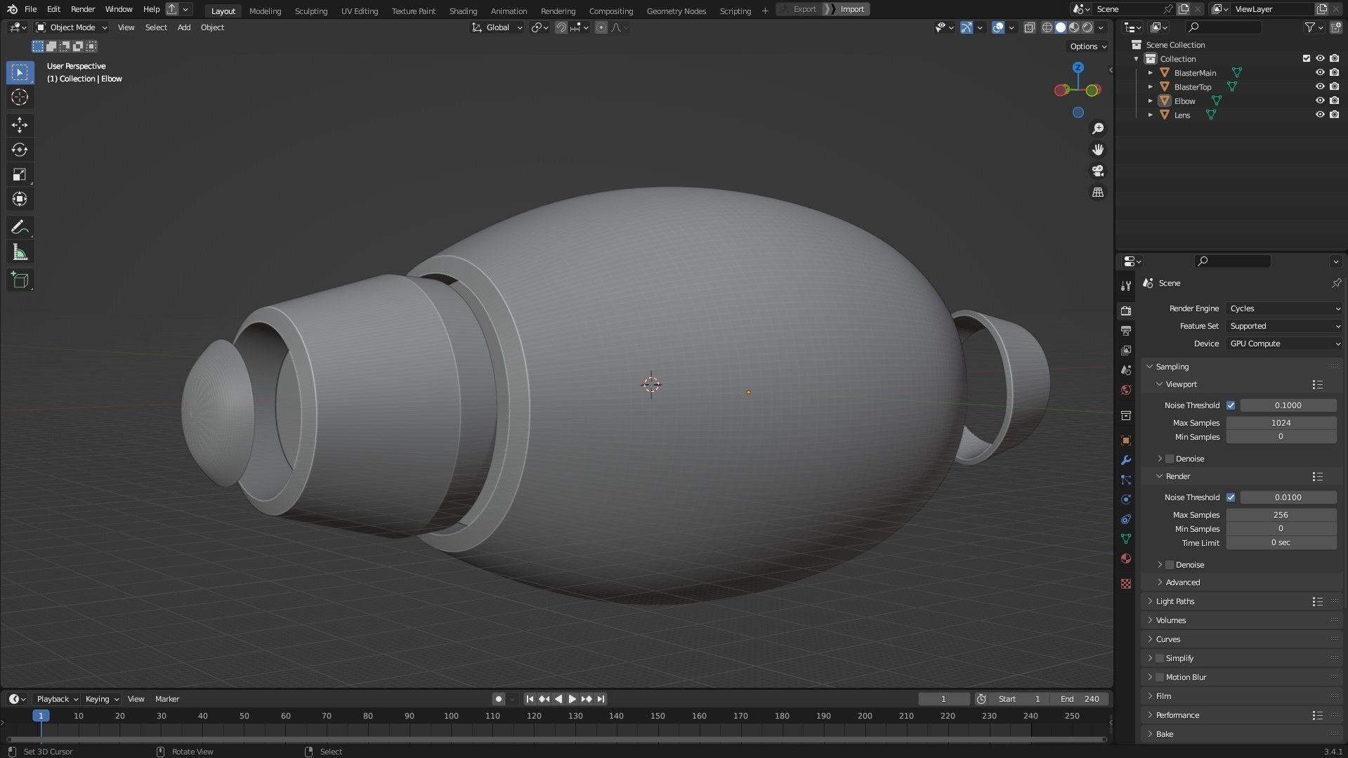 Mega man X Full Armor and Blaster for Cosplay 3D Model Collection_26
