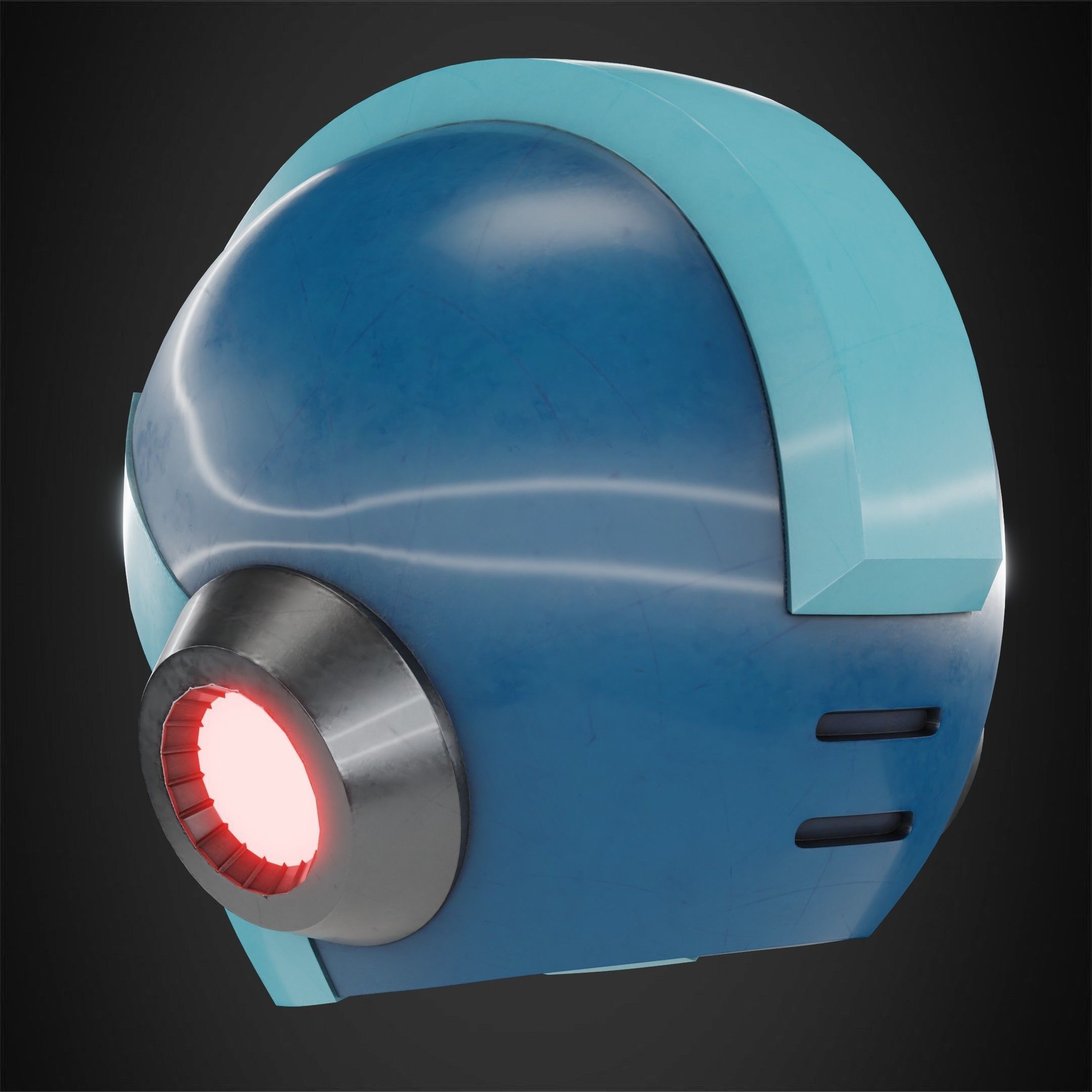 Mega man X Full Armor and Blaster for Cosplay 3D Model Collection_20
