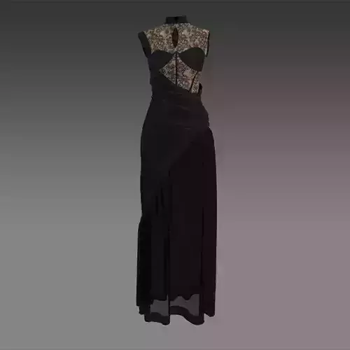 perfect hourglass corset  Low-poly 3D model
