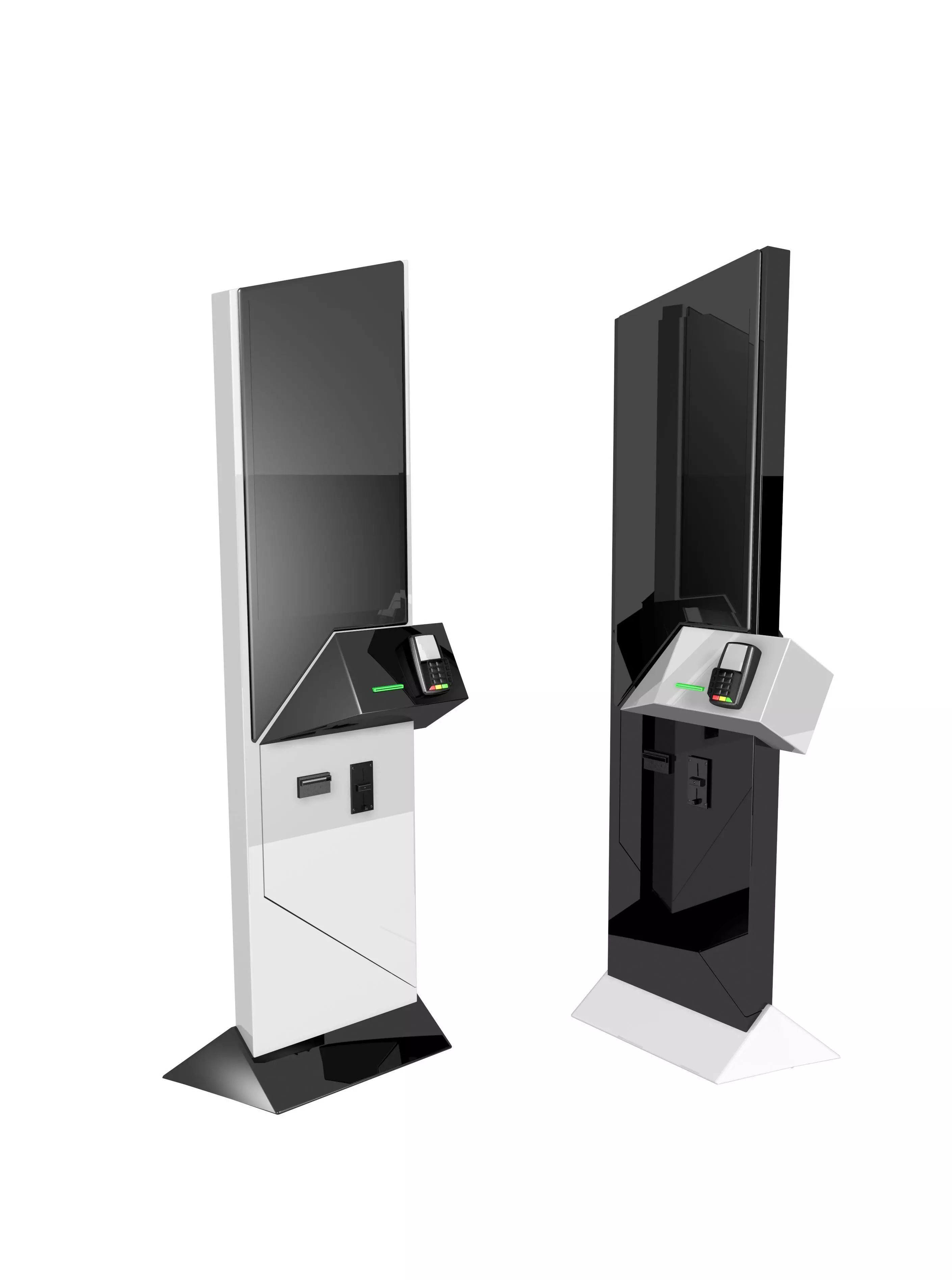Self-service kiosk for fast food restaurants 3D model_0