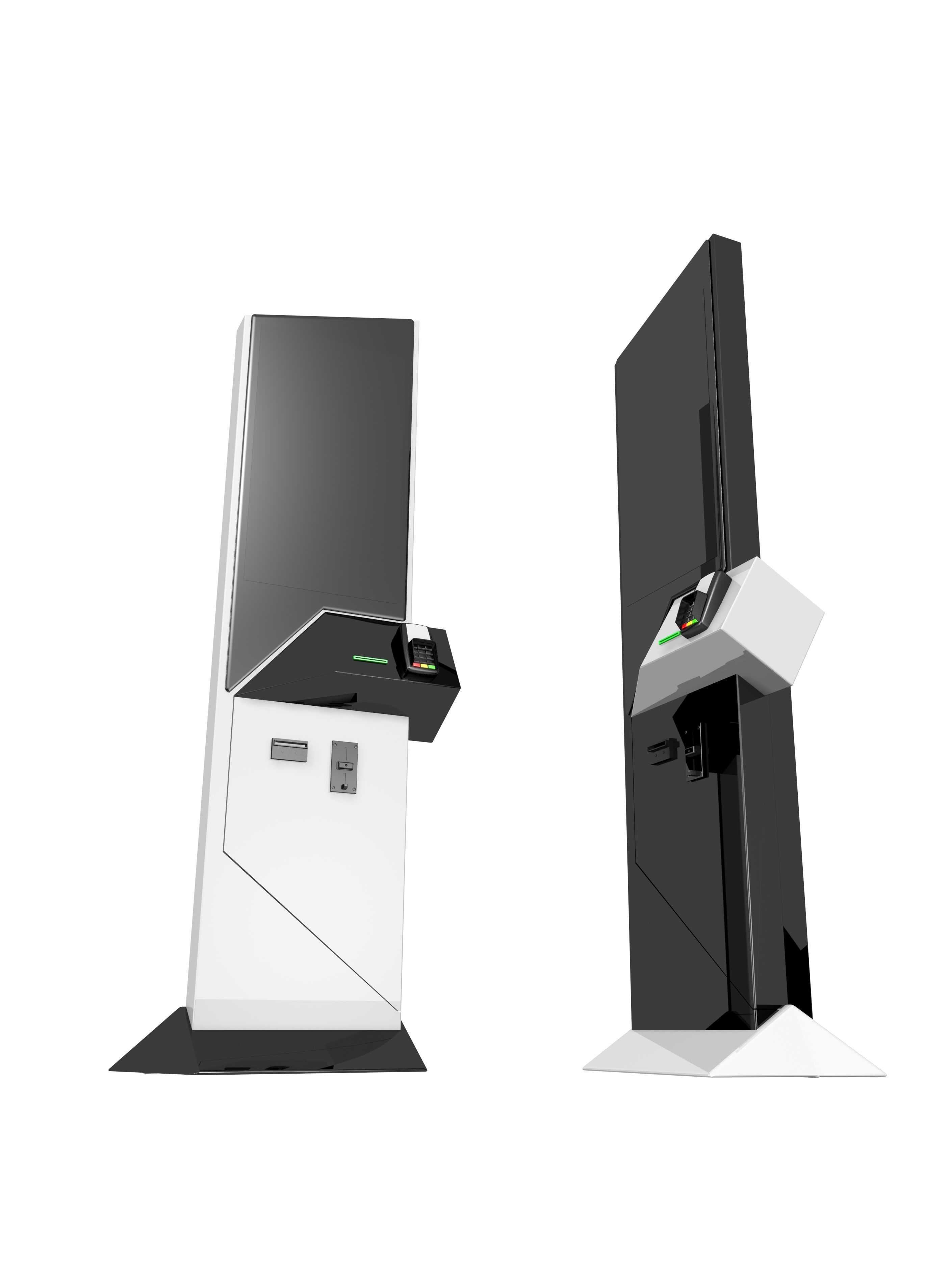 Self-service kiosk for fast food restaurants 3D model_2