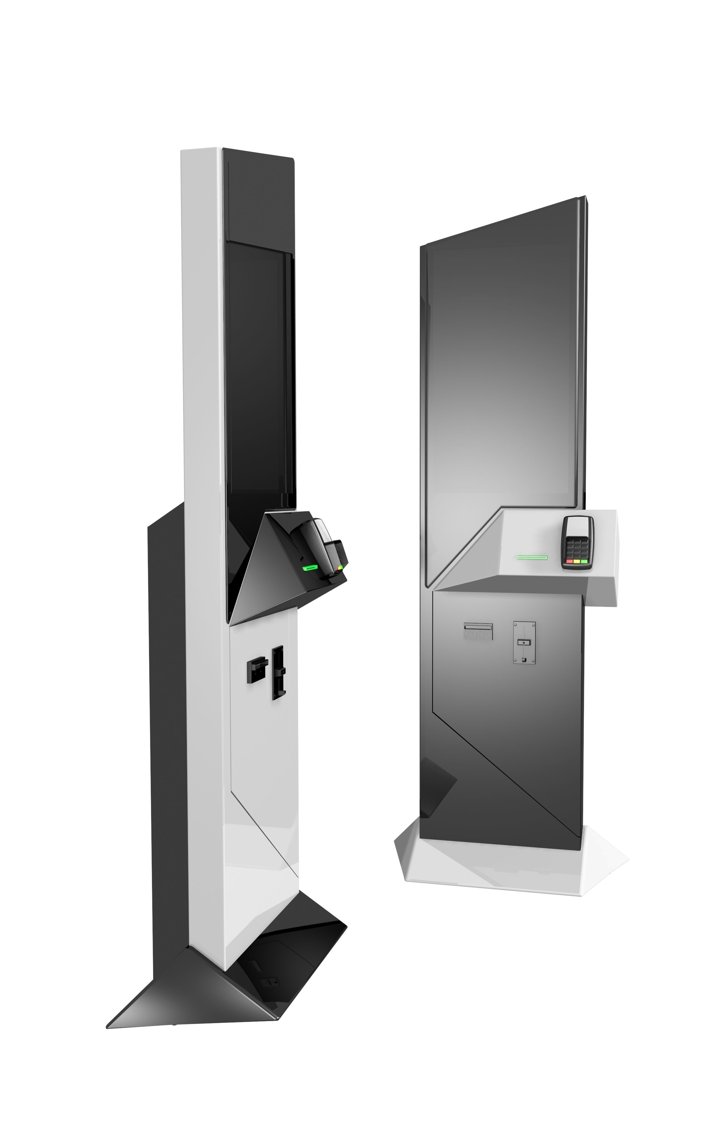 Self-service kiosk for fast food restaurants 3D model_4