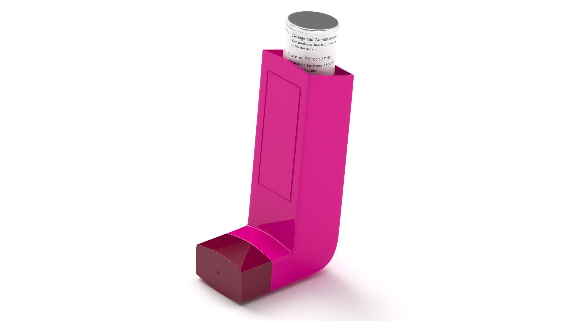 Asthma Inhaler 03  3D model_4