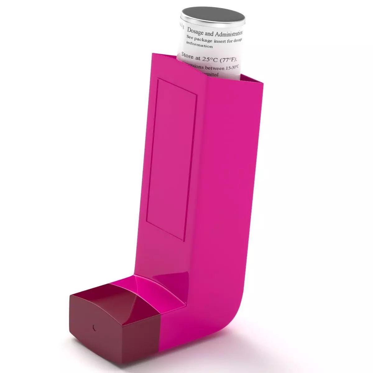 Asthma Inhaler 03  3D model_0