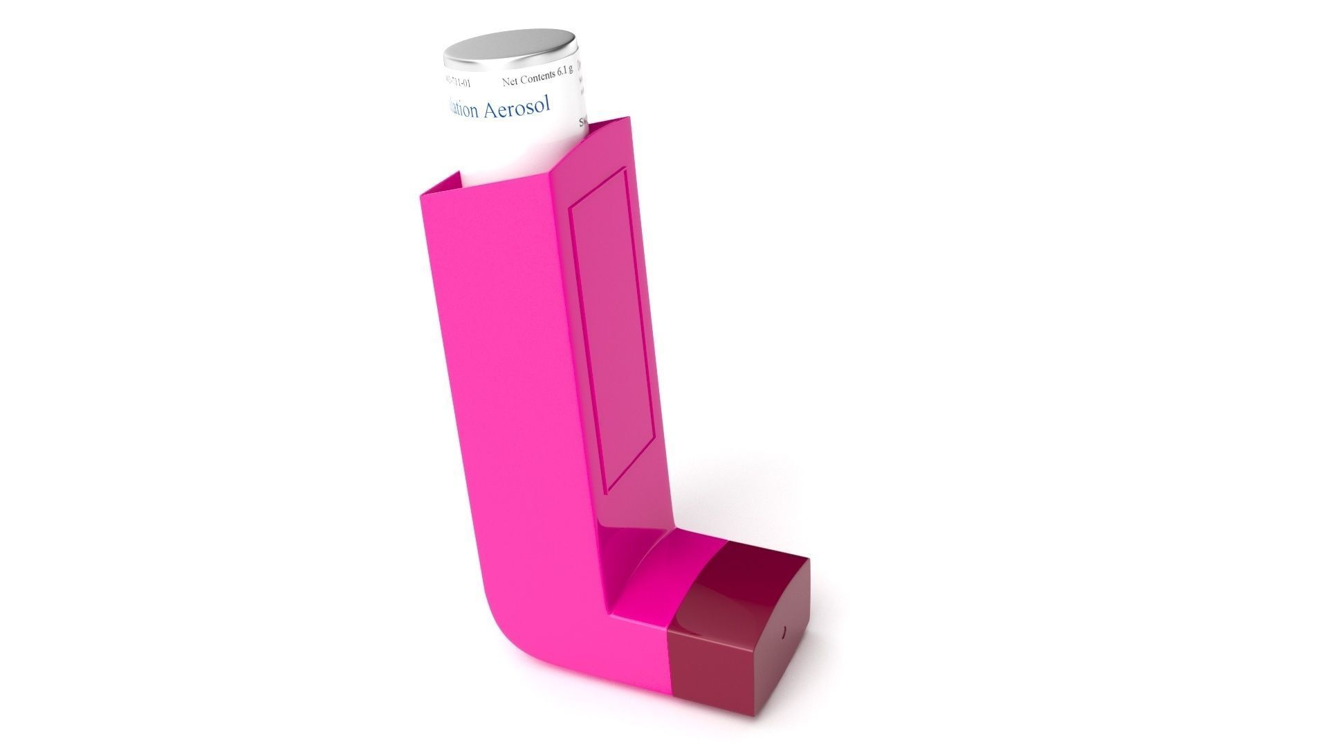 Asthma Inhaler 03  3D model_5