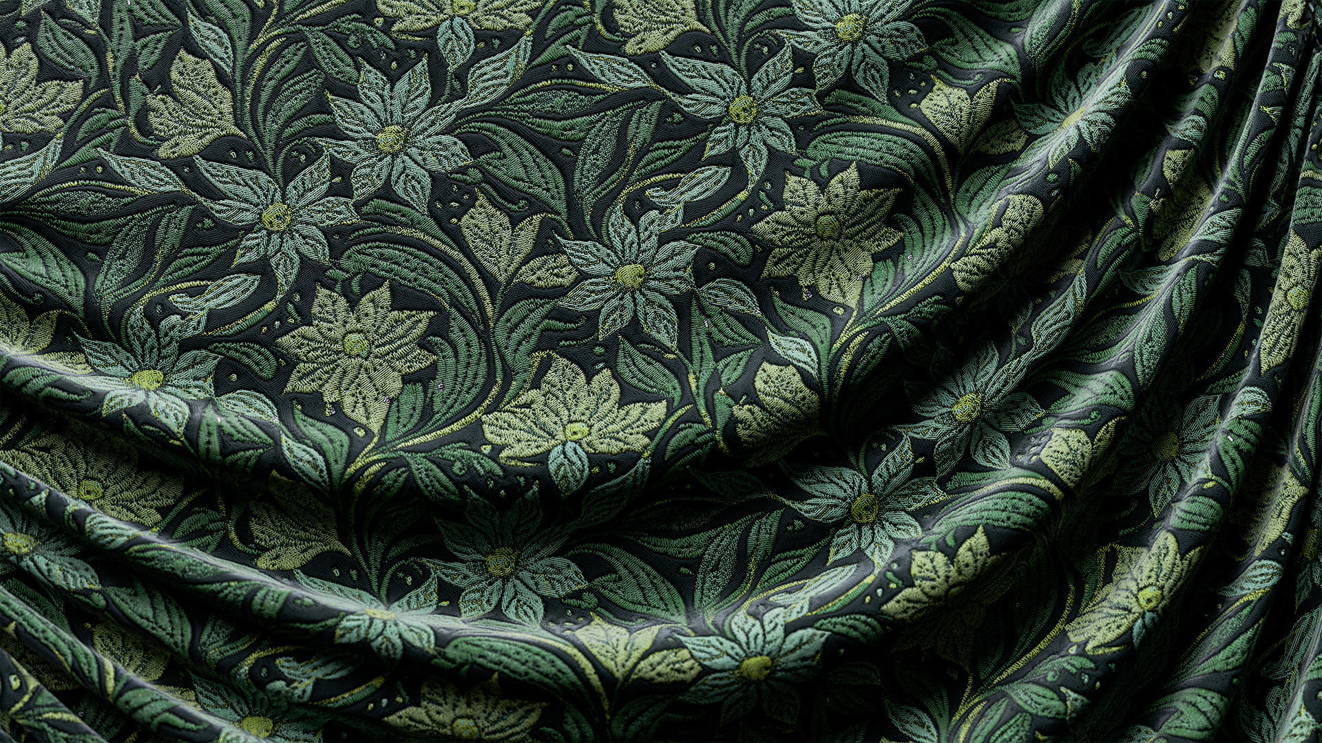 Victorian Flowers - Cloth Texture - Material Pack Texture_11