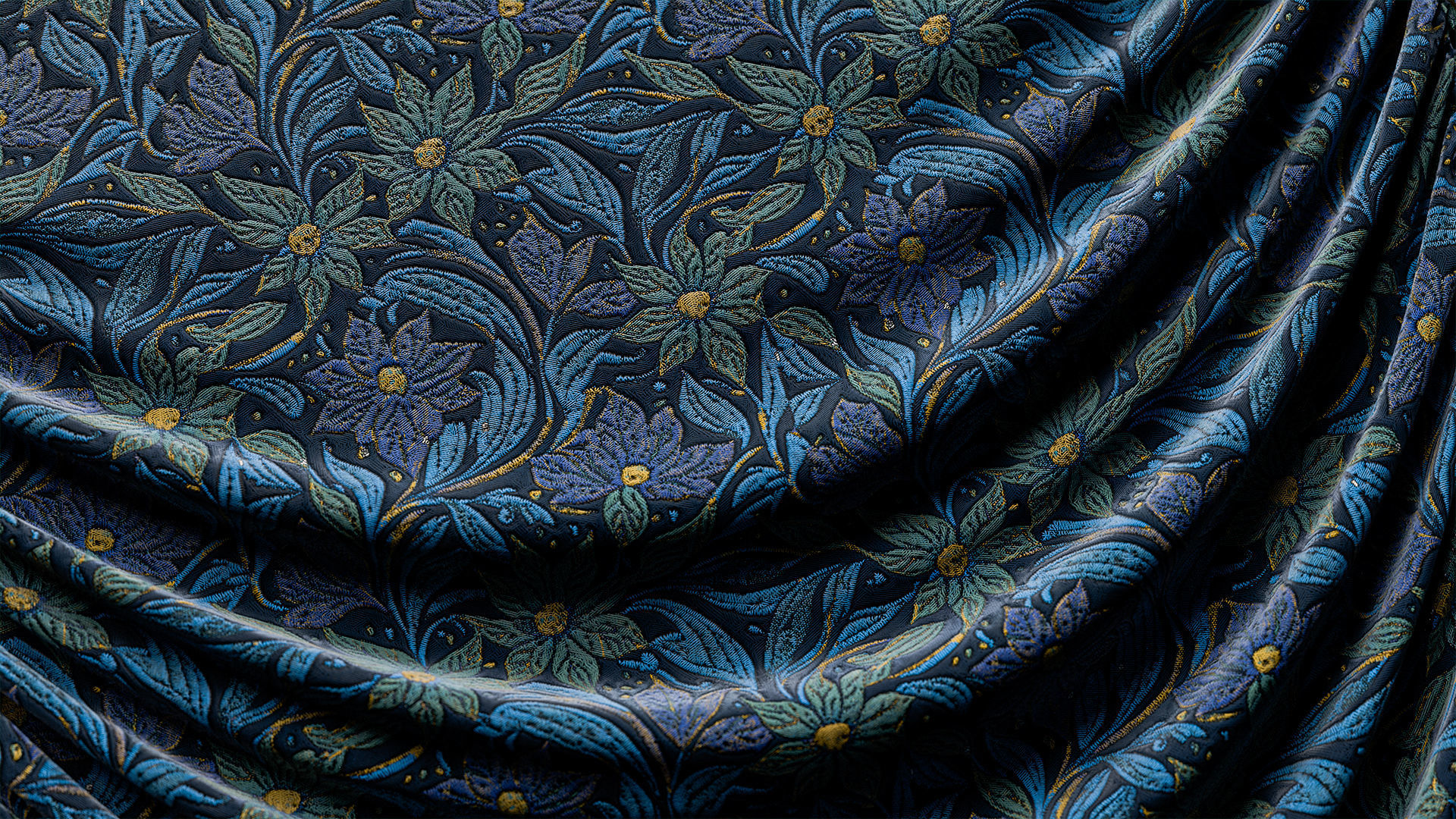 Victorian Flowers - Cloth Texture - Material Pack Texture_5