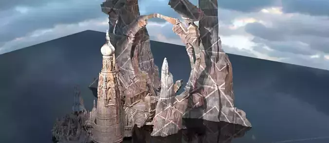 Al Khali Titan rocks