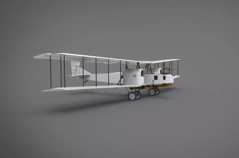 Gotha G IV  3D model_0