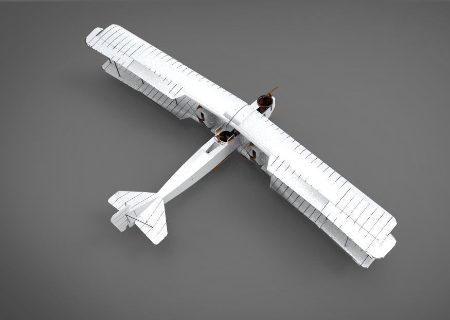 Gotha G IV  3D model_3