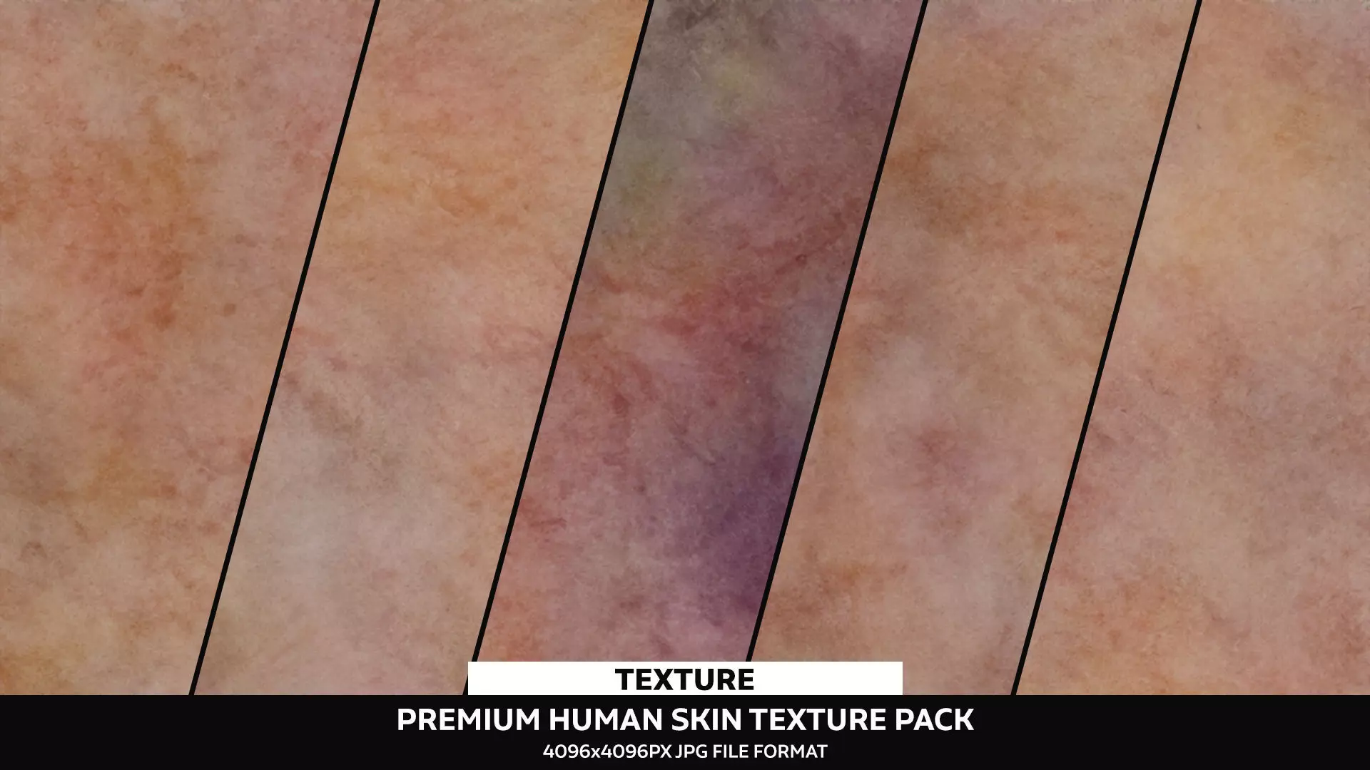 Premium Human Skin Pack Texture
