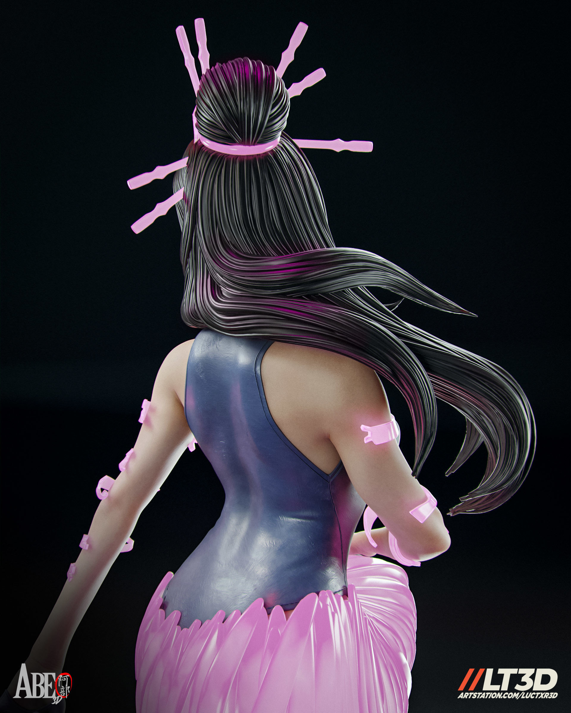 Psylocke Hellfire Gala 3D print model_11