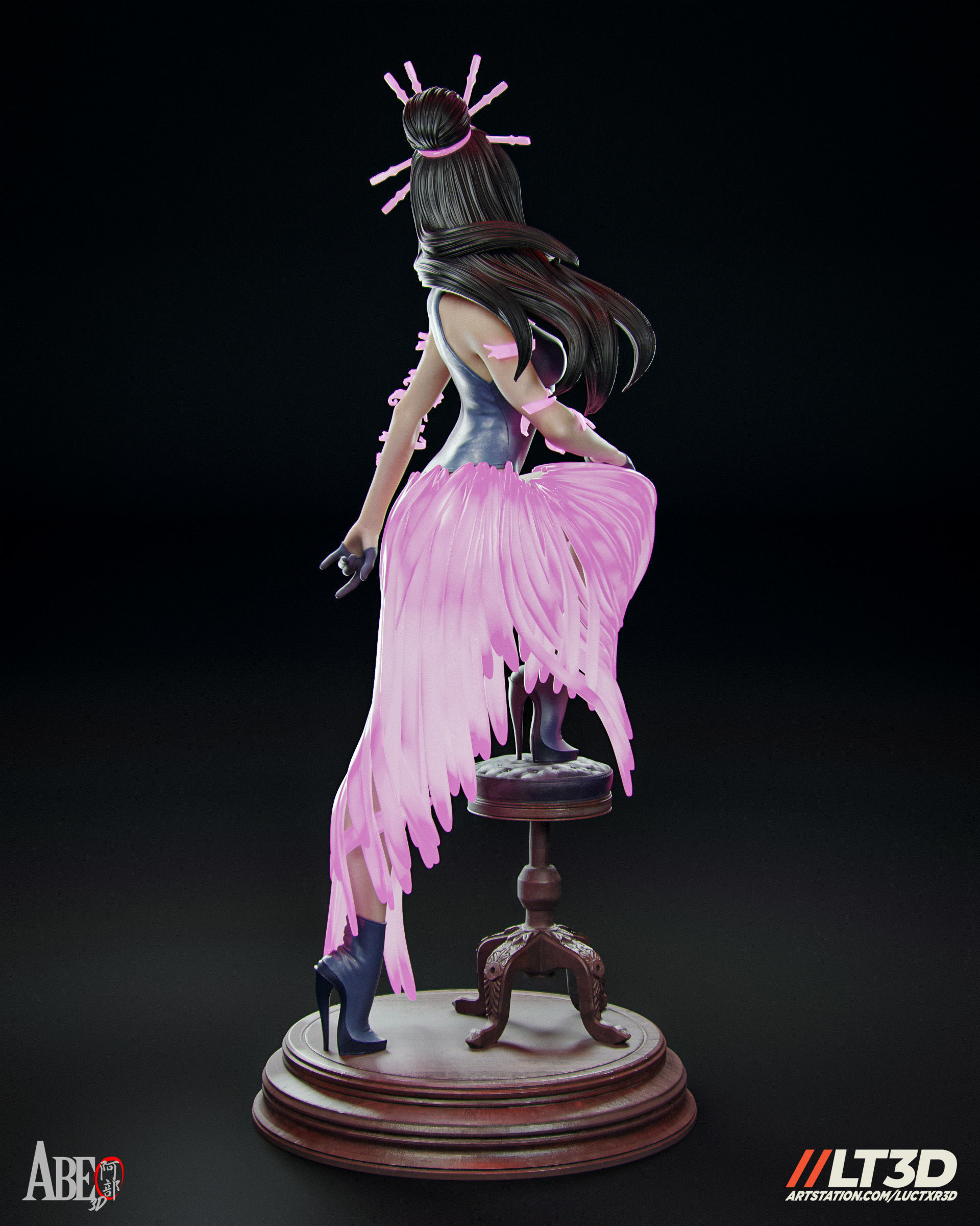 Psylocke Hellfire Gala 3D print model_2