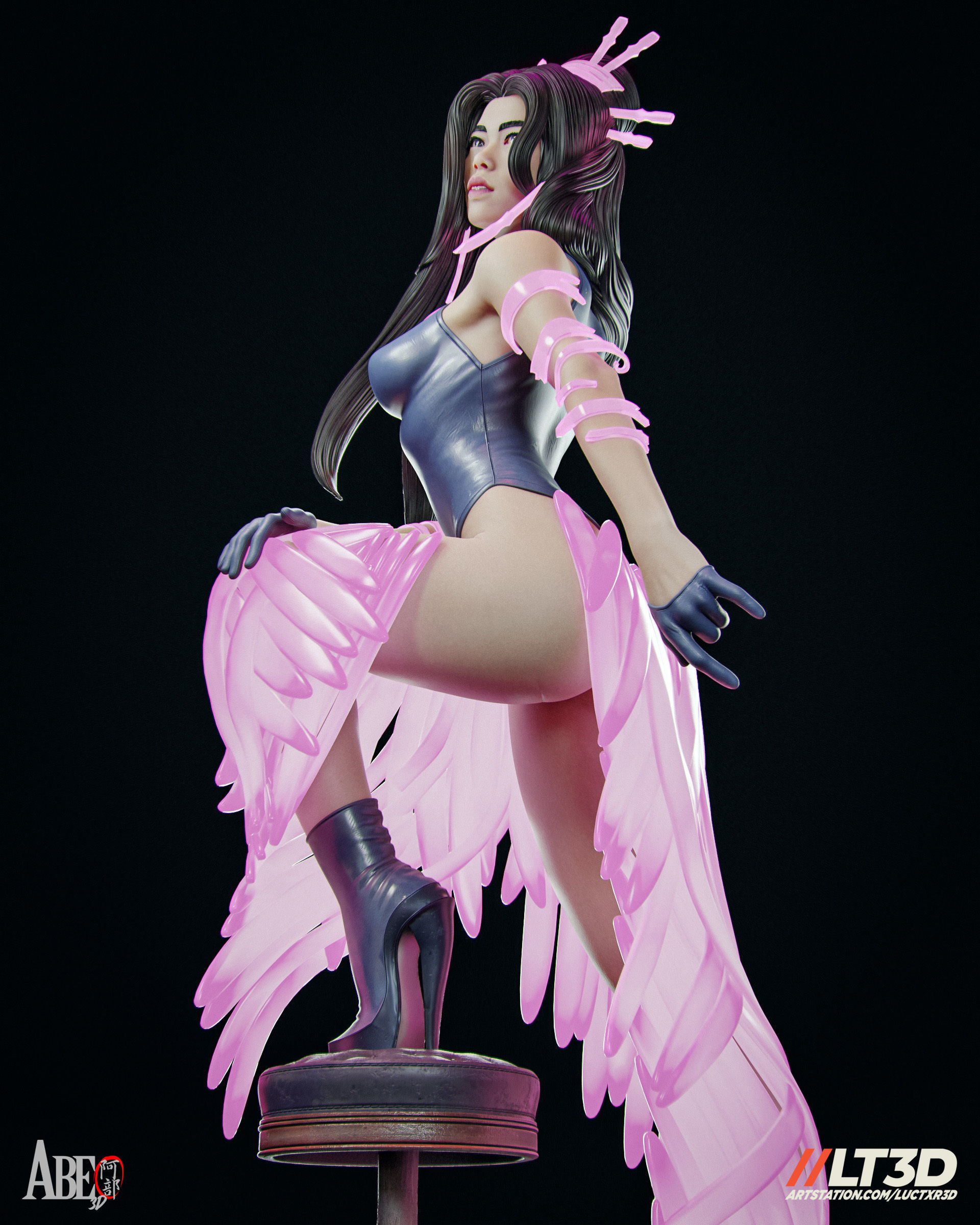 Psylocke Hellfire Gala 3D print model_9