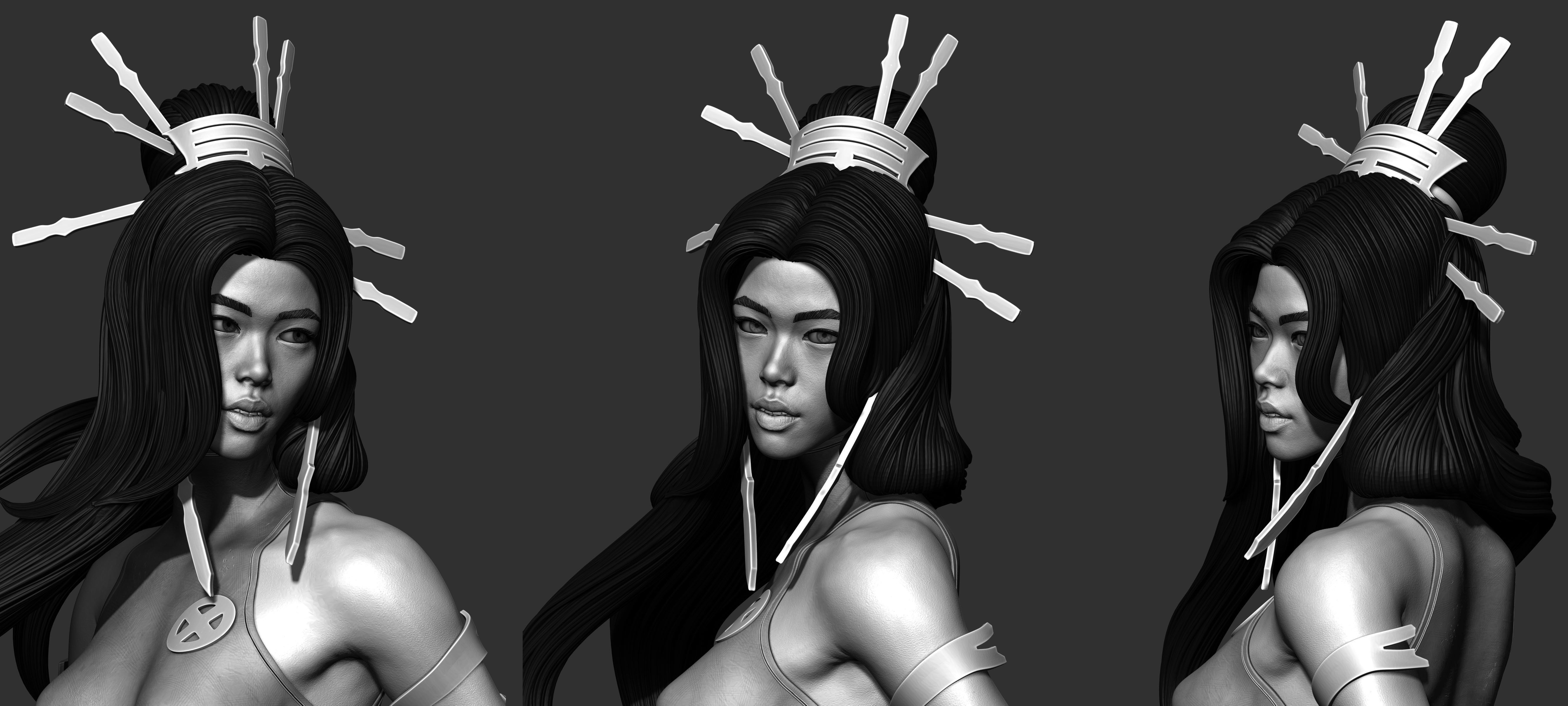 Psylocke Hellfire Gala 3D print model_13